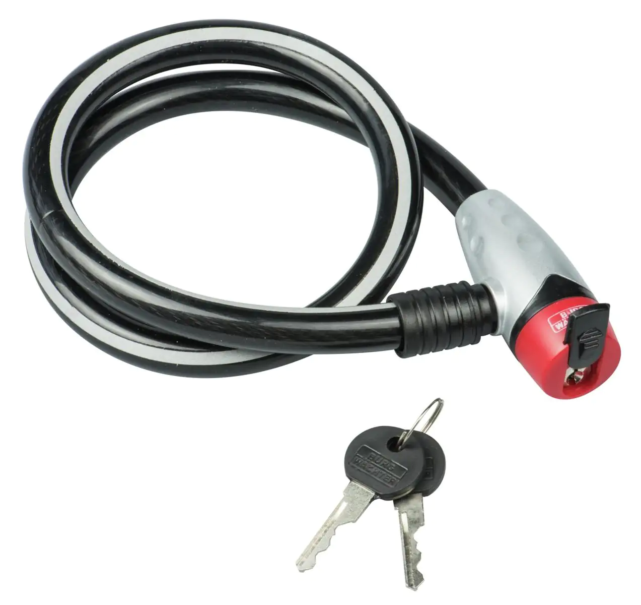 Burg Wächter Seilschloss 800mm Ø15mm schwarz