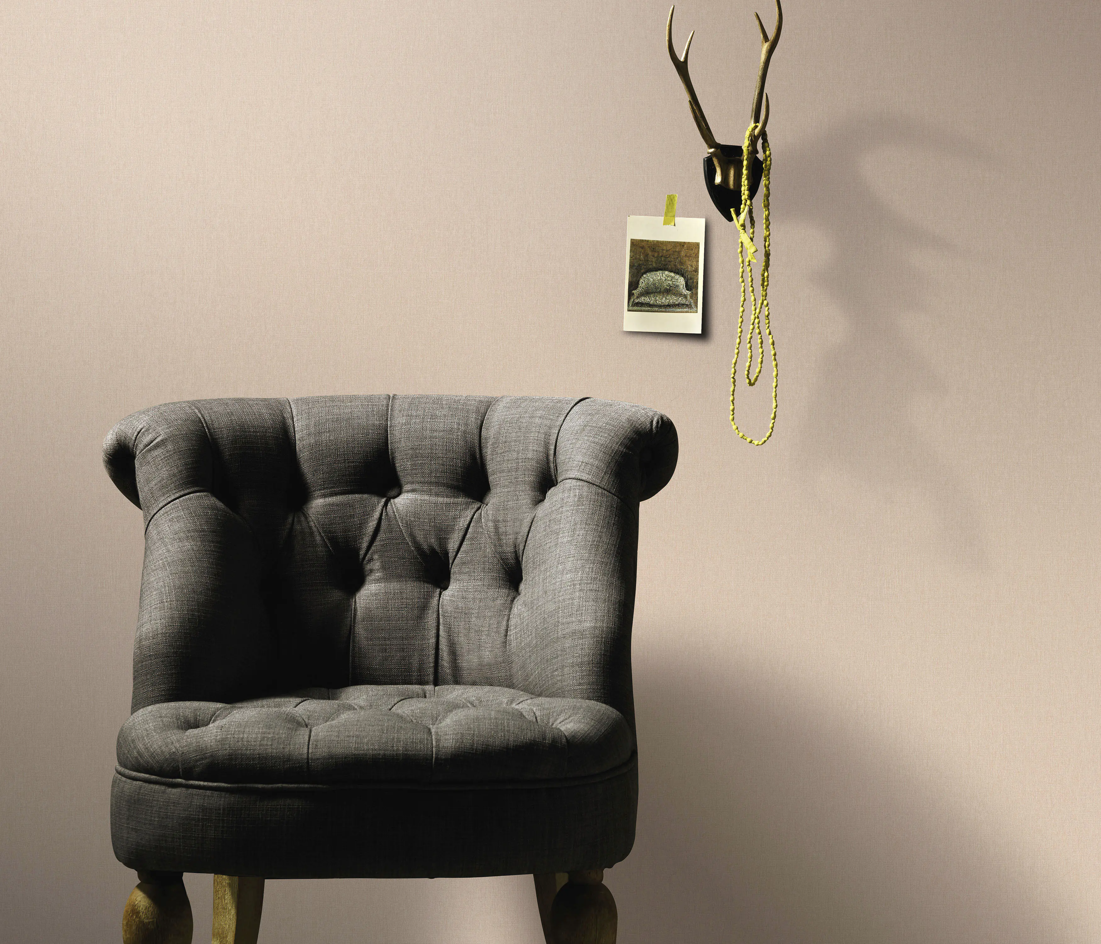 Erismann Vliestapete Uni apricot 10,05 x 0,53 m