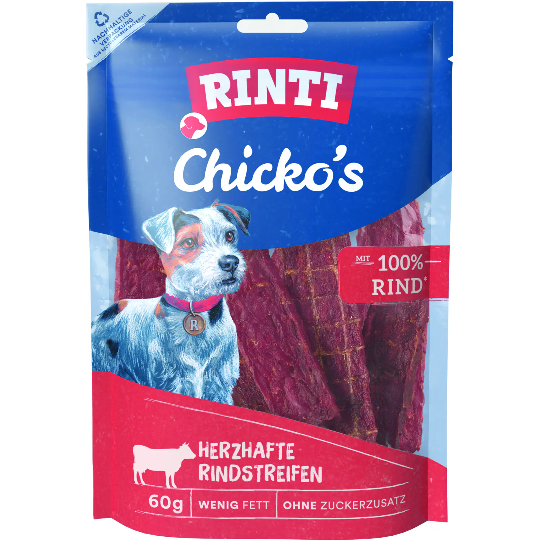 Rinti Chicko Hundesnack Rind 60g