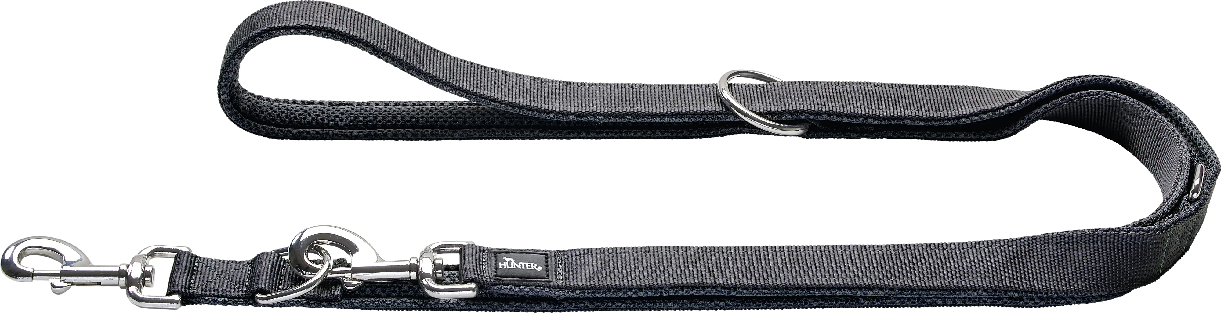 Verstellbare Führleine Divo/Maldon L x B: max. 300 cm x 2,0 cm grau-grau