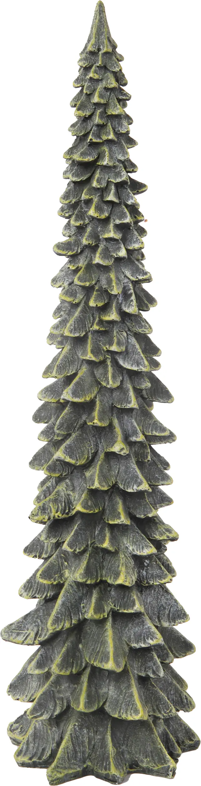 Deko-Tannenbaum Polyresin 48 x 15 cm grün