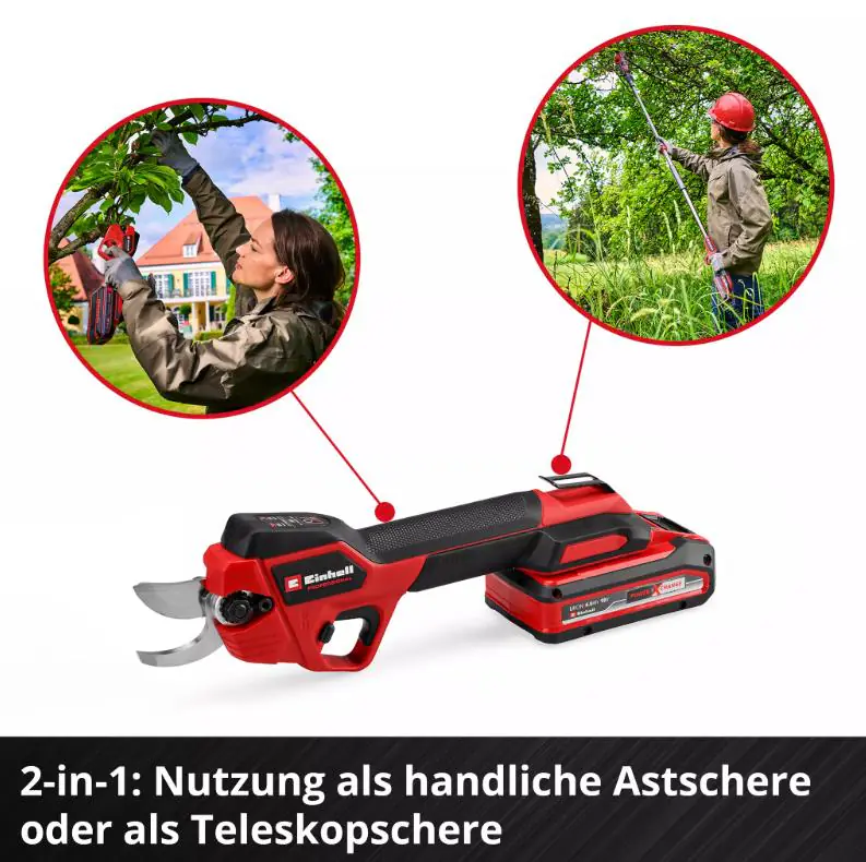 Einhell Akku-Astschere PROFESSIONAL GP-LS 18/28 Li T BL-Solo Einhell Akku-Astschere PROFESSIONAL GP-LS 18/28 Li T BL-Solo