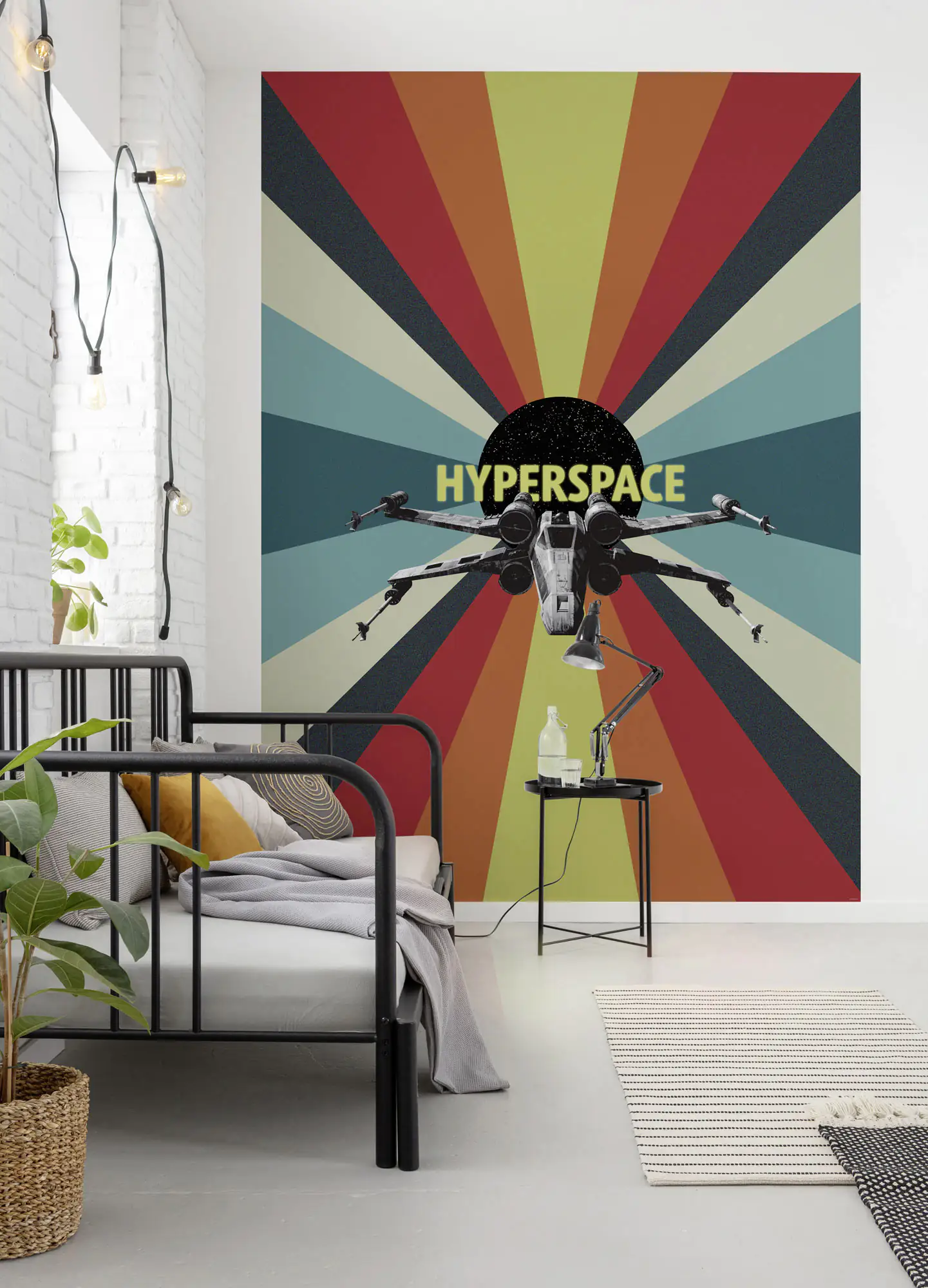 Komar Vlies Fototapete Star W Hyperspace 200 x 280 cm 