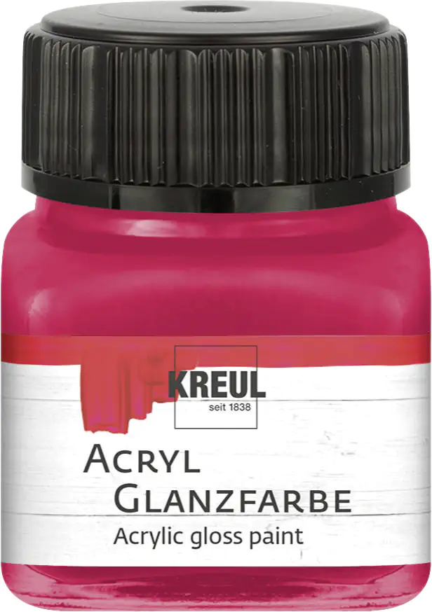 Kreul Acryl Glanzfarbe magenta 20 ml