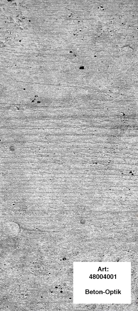 alfer Design-Platte Struktur 1000 x 600 mm Kunststoff Beton-Optik