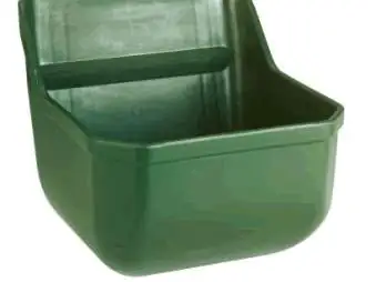 Kerbl Kraftfuttertrog ohne Metallstäbe Grün