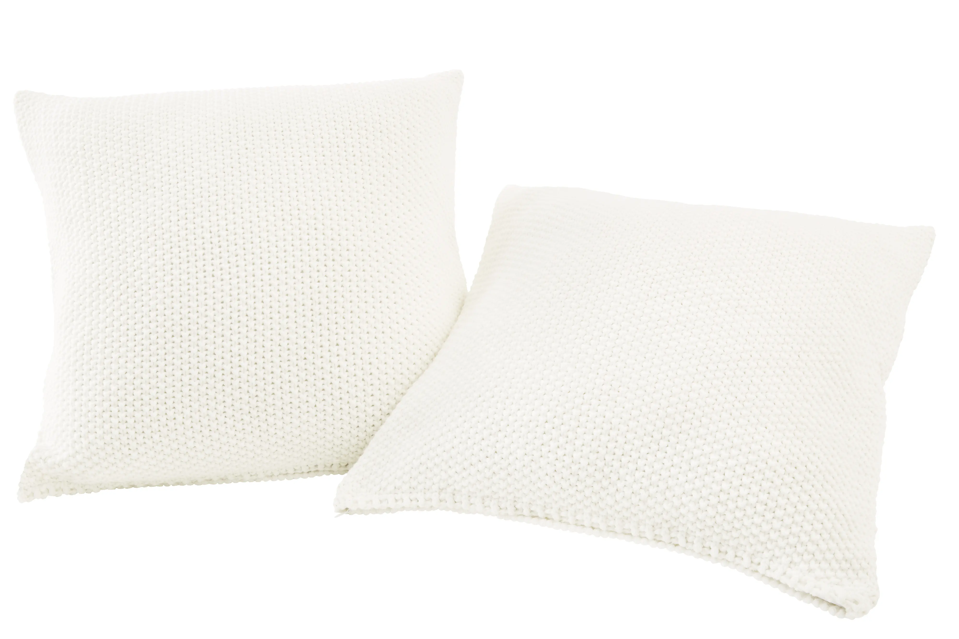 Kissenbezug 50 x 50 cm weiß