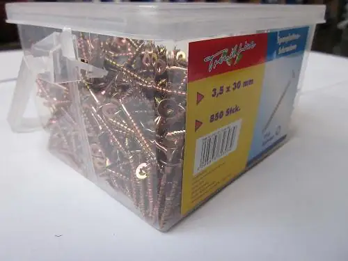 TrendLine Universalschrauben 3.5 x 30 mm TX 15 - 850 Stück TrendLine Universalschrauben 3.5 x 30 mm TX 15 - 850 Stück