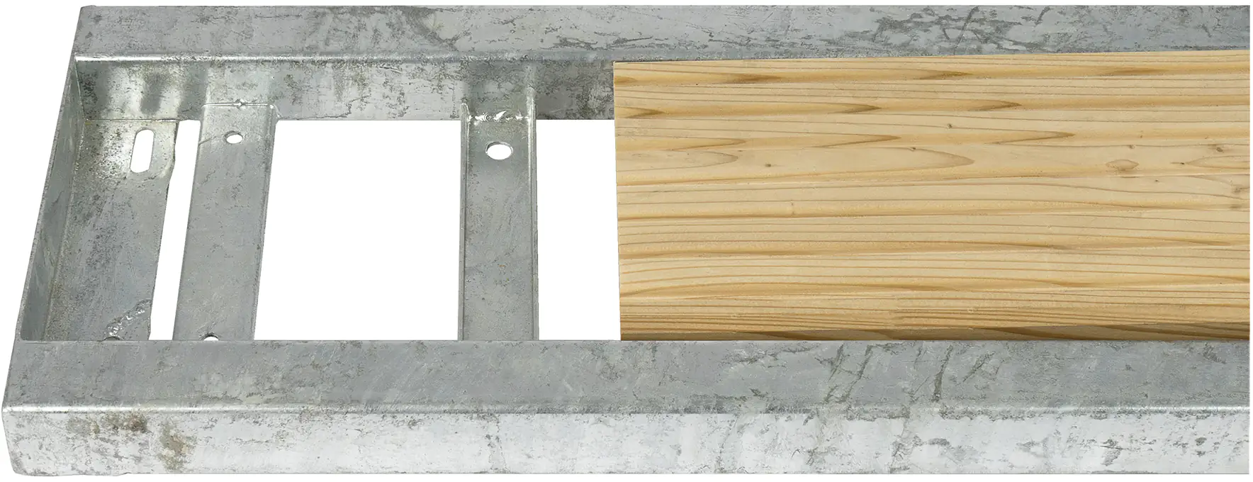 Dolle Einlegstufe Gardentop 80 cm zum Einlagen von Holz oder WPC