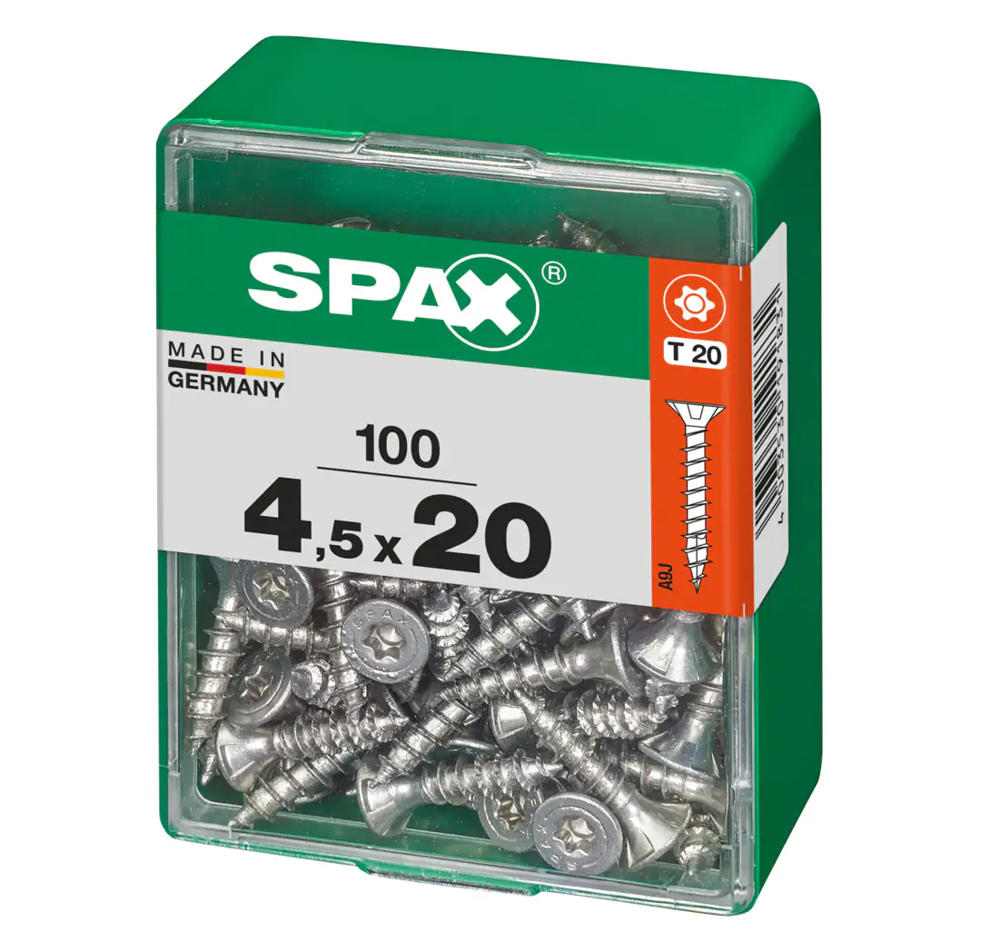 Spax Universalschrauben 4.5 x 20 mm TX 20 - 100 Stk.