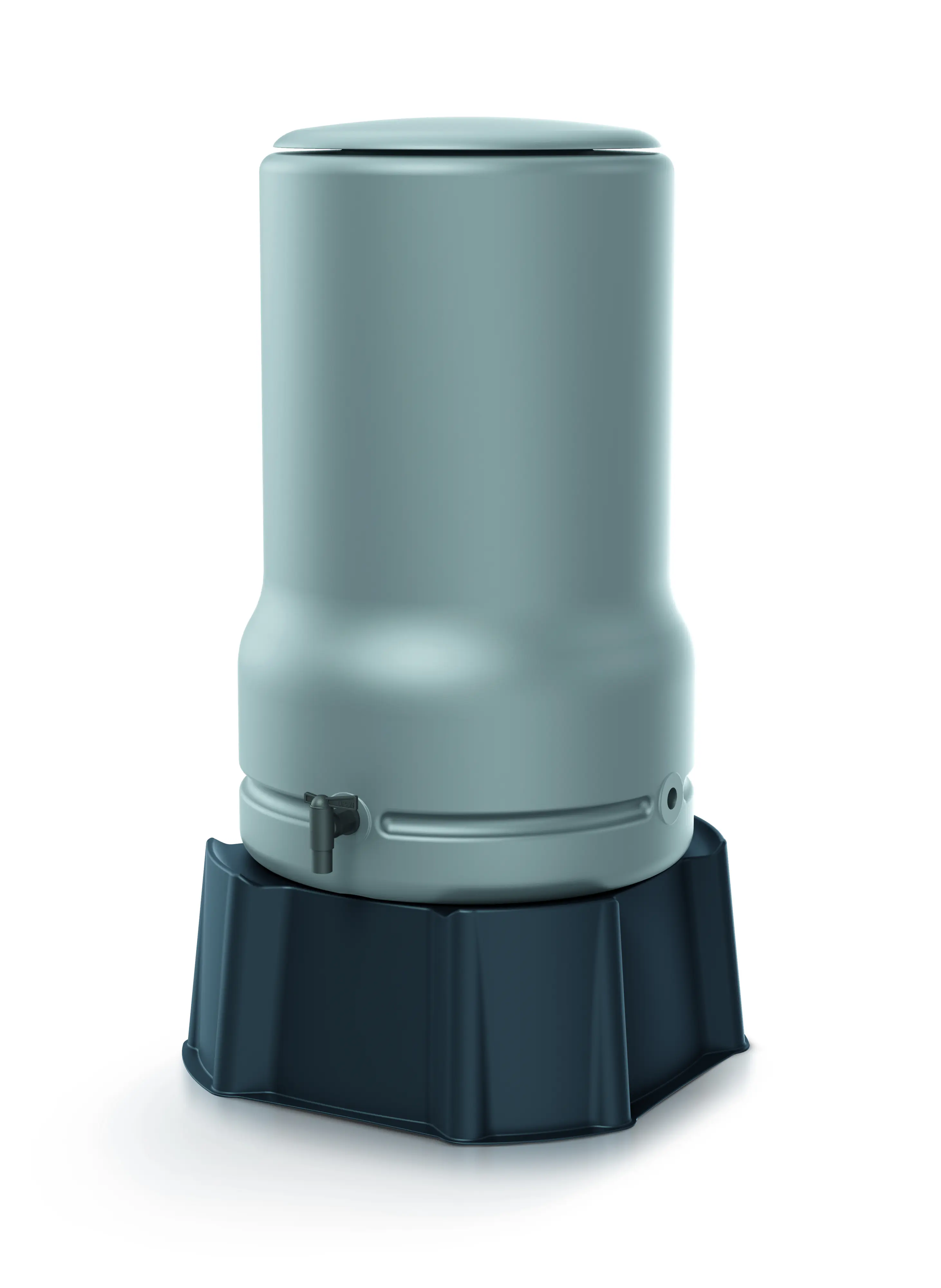 Arves Regenspeicher Aquabell 110 L grau glatt