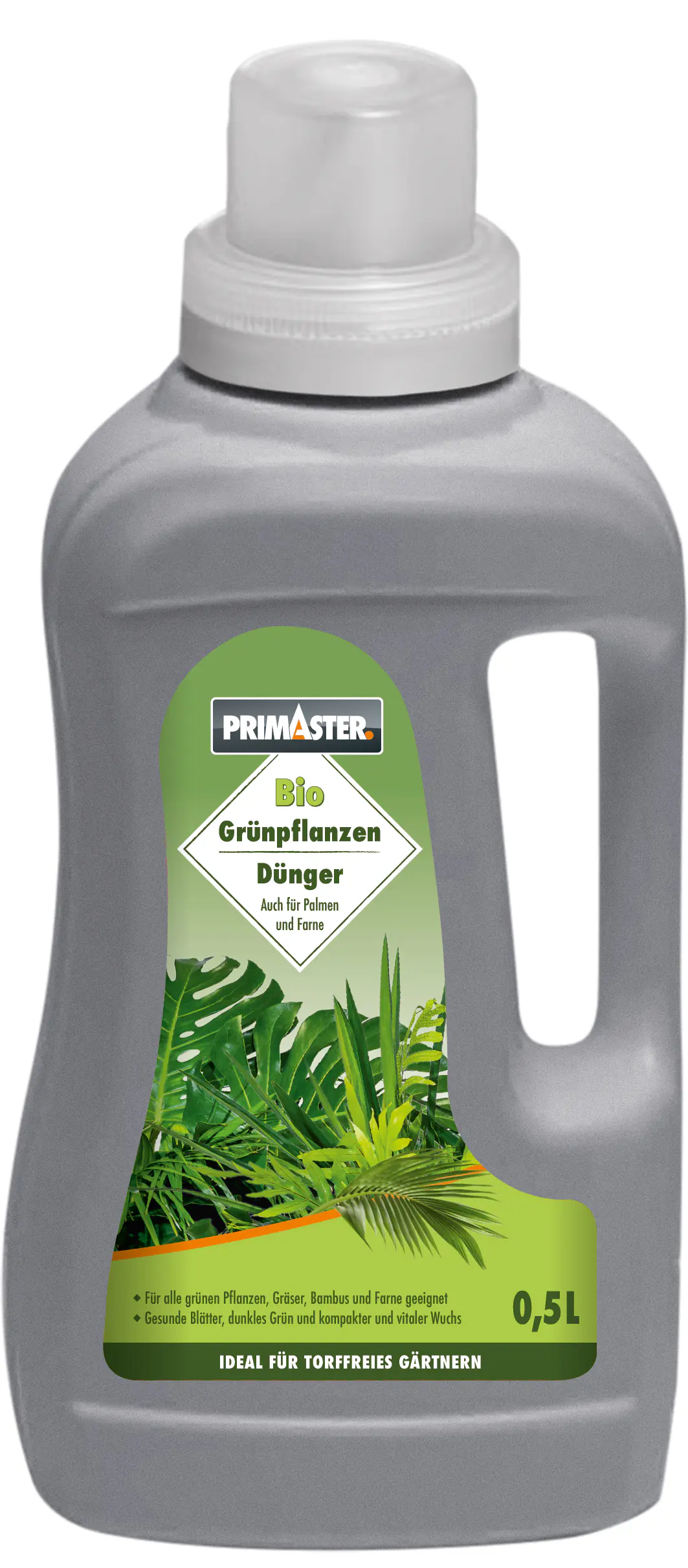 Primaster Bio Flüssigdünger für Grünpflanzen & Palmen 500 ml