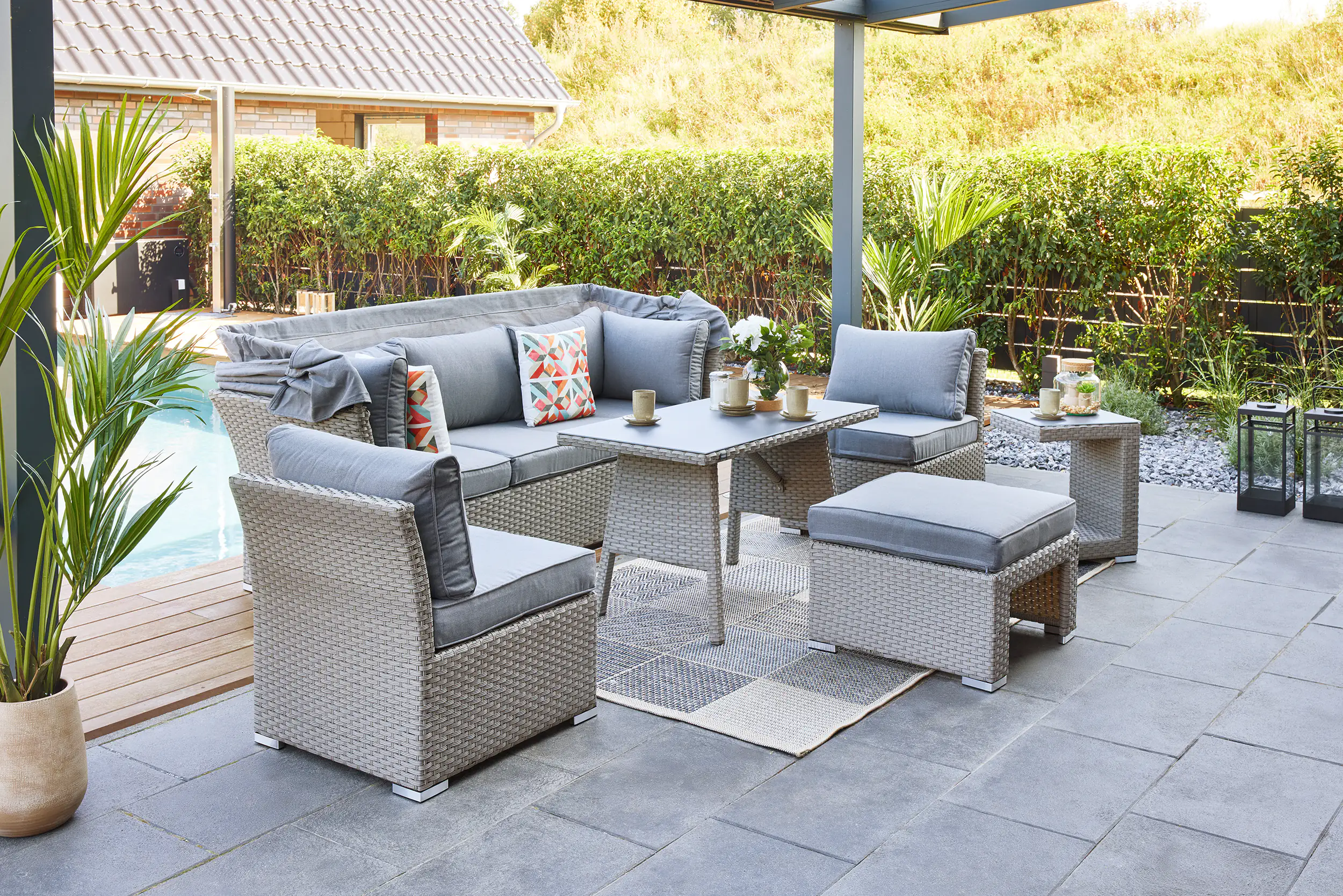 4333692867603_07 Primaster Dining Lounge Möbelset Torreon Relax