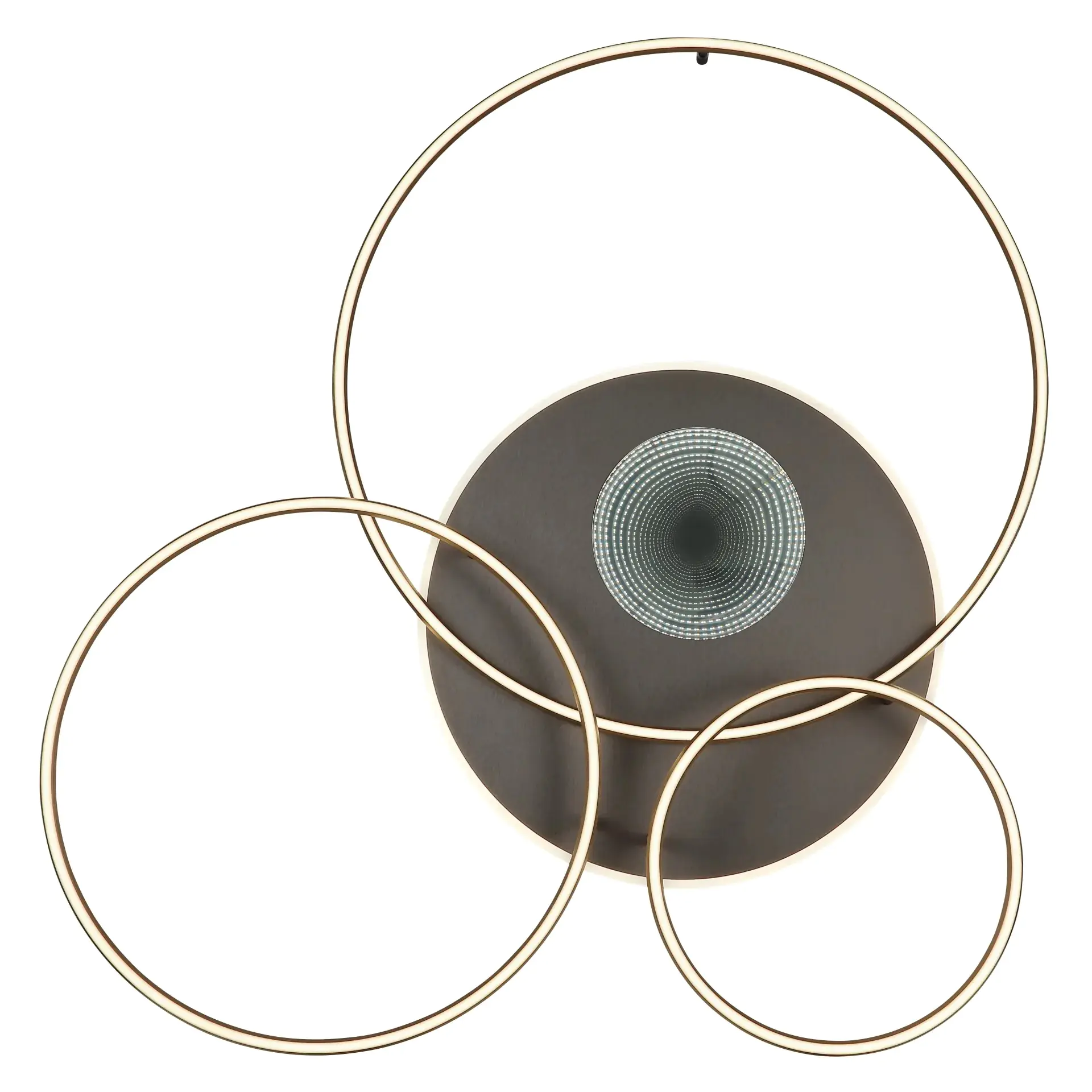 Globo LED-Deckenleuchte INVERTINA goldfarben Globo LED-Deckenleuchte INVERTINA goldfarben