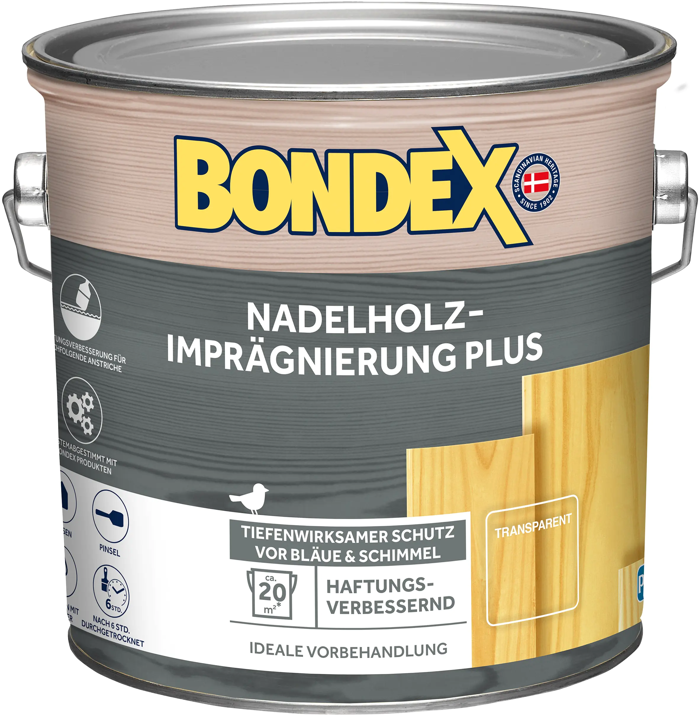Bondex Nadelholz-Imprägnierung 2,5 L farblos Bondex Nadelholz-Imprägnierung 2,5 L farblos
