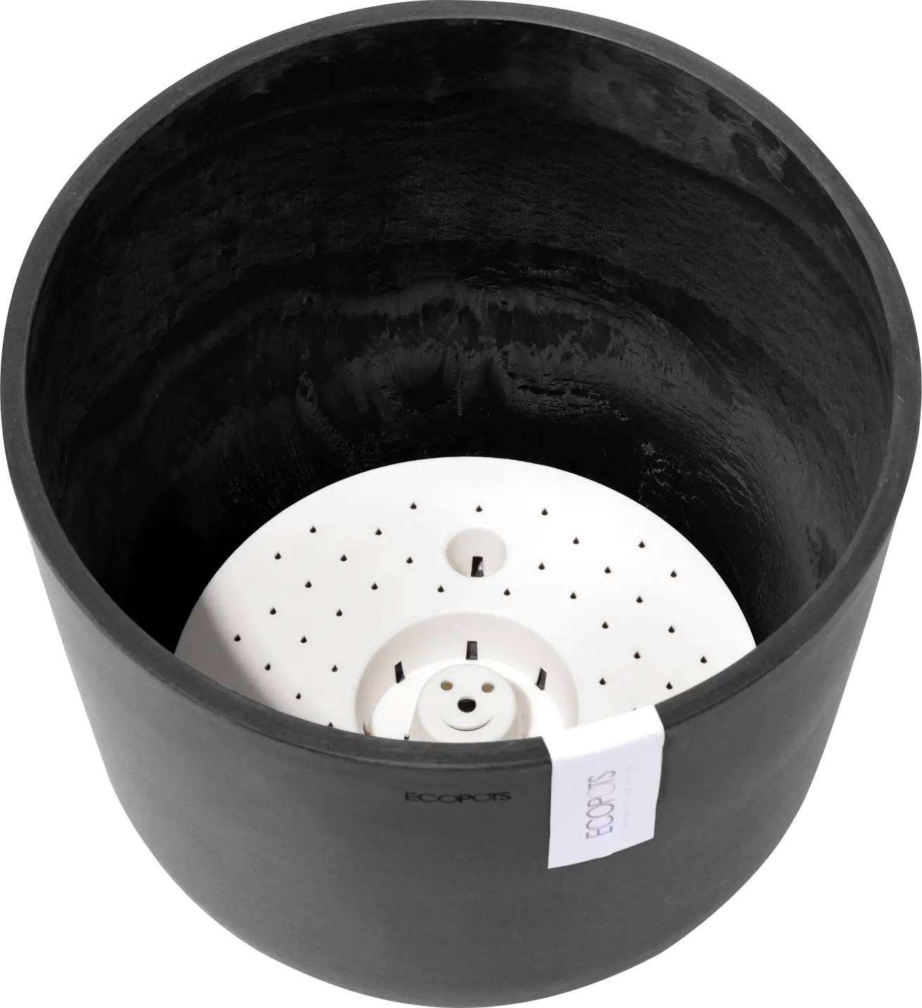 Ecopots Pflanztopf Oslo Ø 25 x 21,8 cm dunkelgrau Ecopots Pflanztopf Oslo Ø 25 x 21,8 cm dunkelgrau