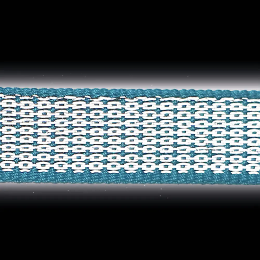 Nobby Halsband Full Reflect hellblau S-M