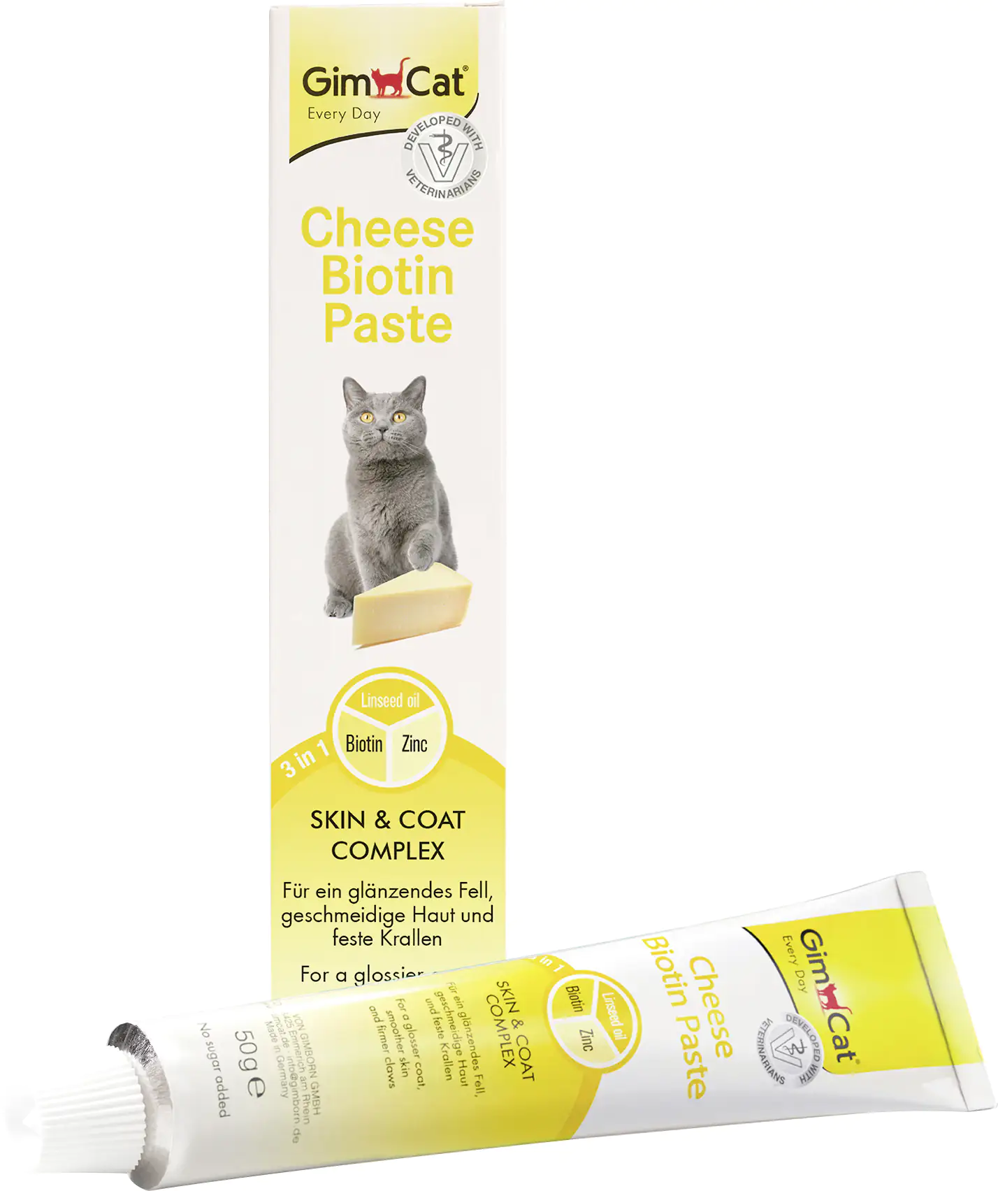 GimCat Cheese Biotin Paste 50 g
