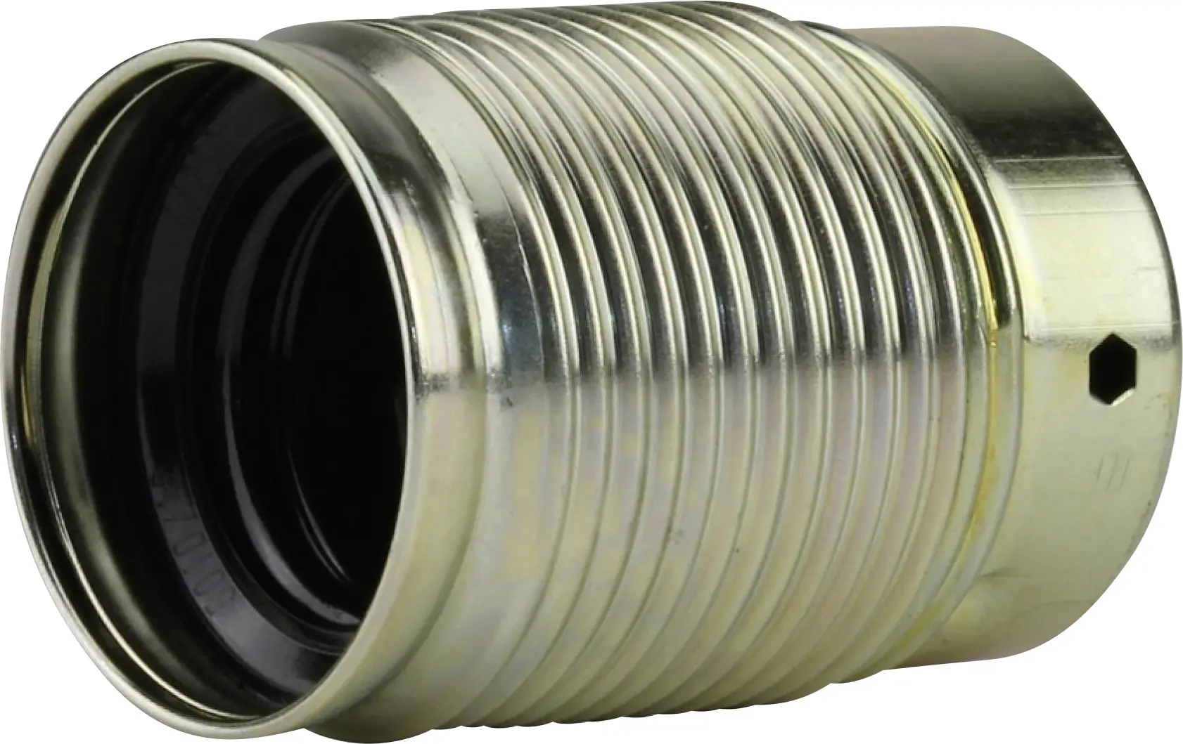 Lampen-Fassung Außengewindemantel E 27, messing Lampen-Fassung Außengewindemantel E 27, messing