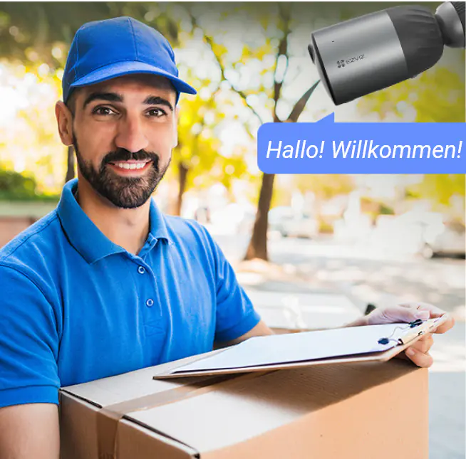 Ezviz Wlan Outdoor Akku-Überwachungskamera BC1C inkl. Basisstation und Solarpanel Ezviz Wlan Outdoor Akku-Überwachungskamera BC1C inkl. Basisstation und Solarpanel