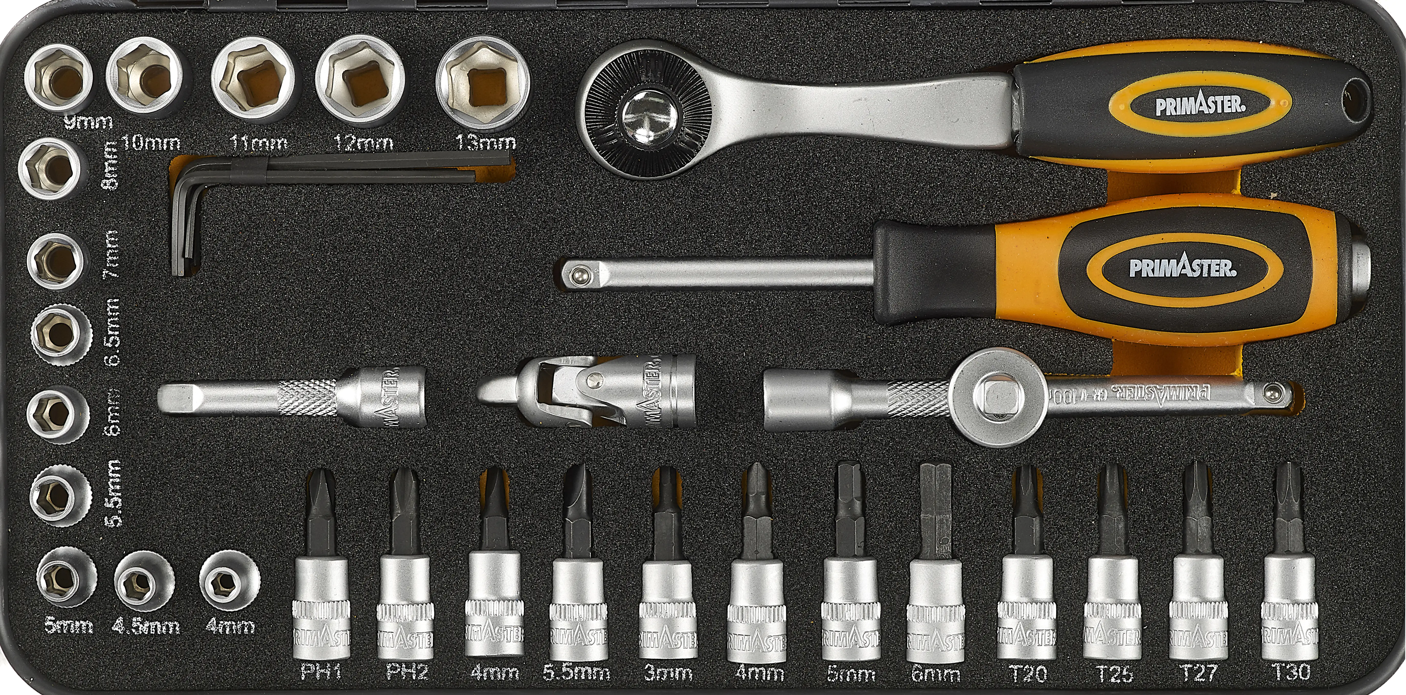 4004646226912 Primaster Mechaniker-Steckschlüssel-Set ST36 36-teilig