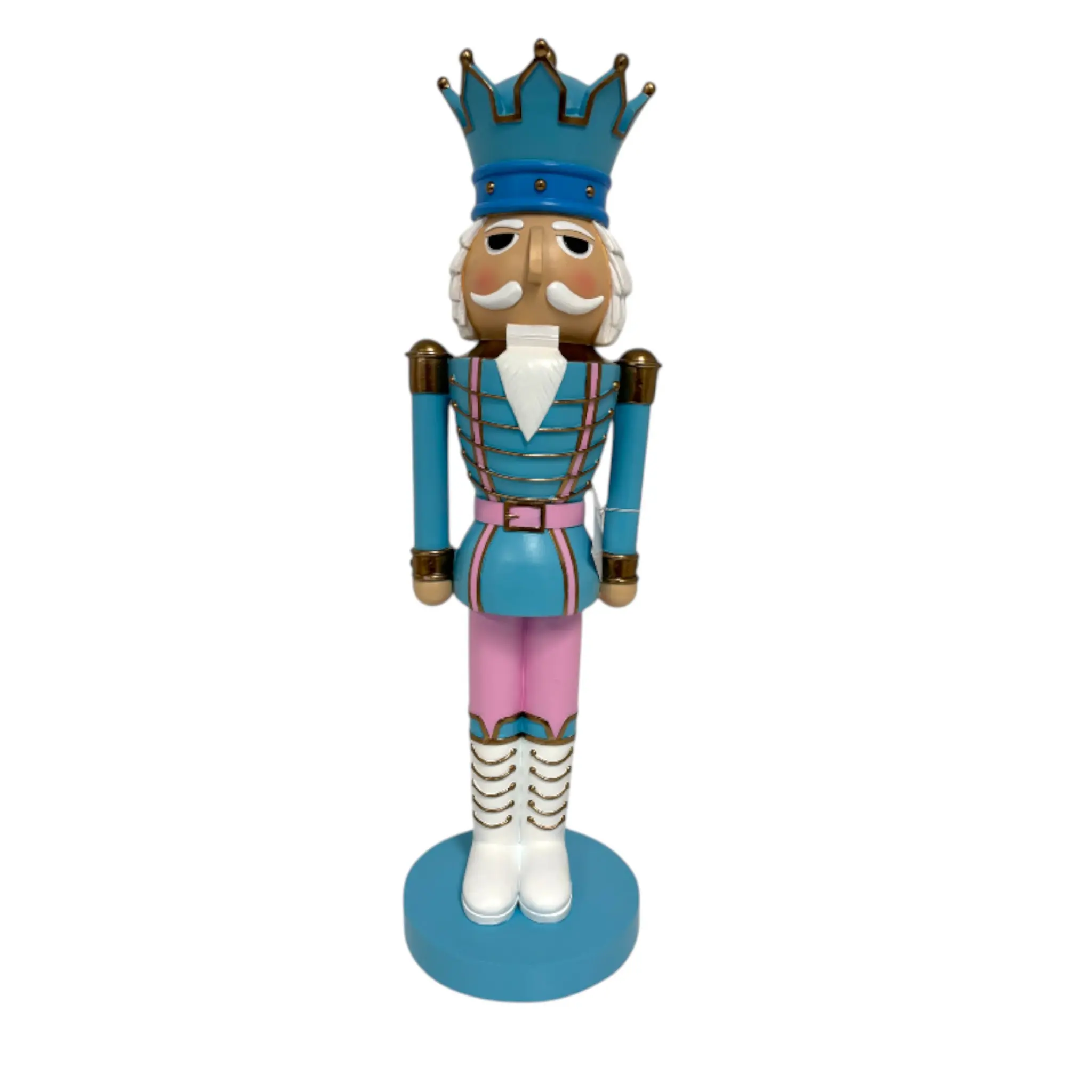 Dekofigur Nußkacker 58 x 17 x 17 cm blau