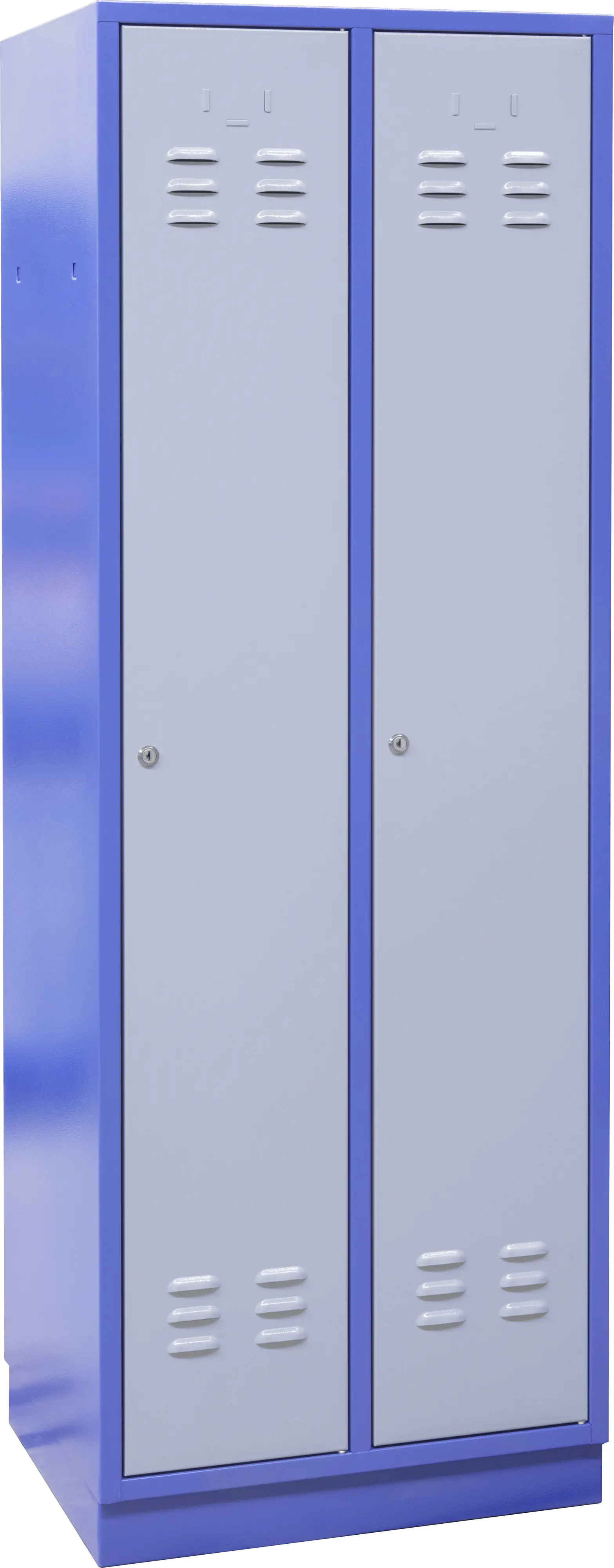 Güde Garderobenschrank GS 2 blau 180 cm