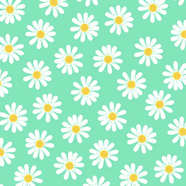 Braun & Company Servietten Motiv Dancing Daisies 33 x 33 cm - 20er Pack