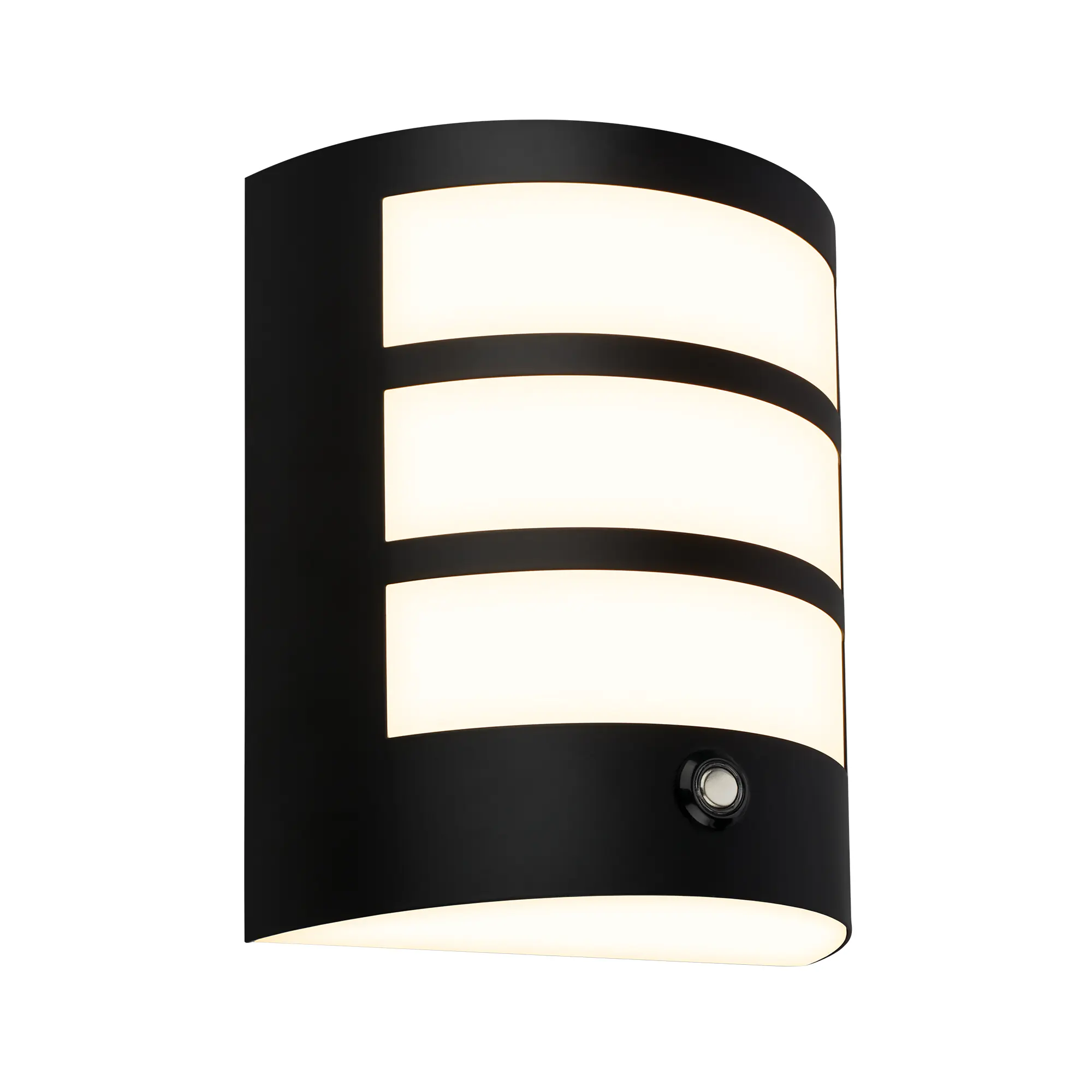 Briloner LED Außenwandleuchte Akku 5,8W schwarz Sensor warmweiß Briloner LED Außenwandleuchte Akku 5,8W schwarz Sensor warmweiß