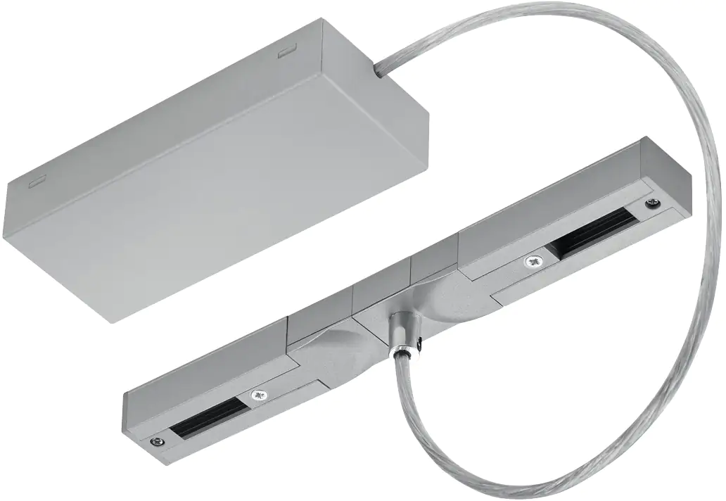 Trio Leuchten flexible Stromversorgung DUOline titanfarbig Trio Leuchten flexible Stromversorgung DUOline titanfarbig