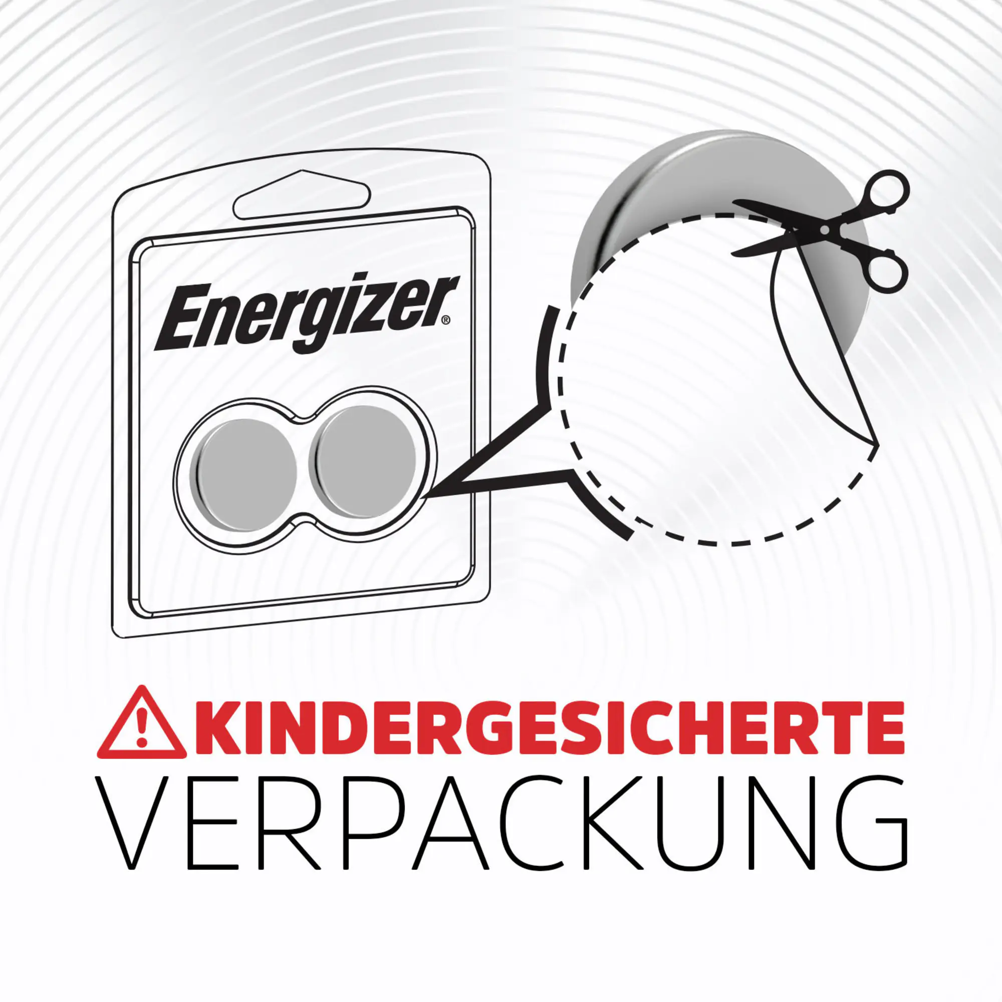 Energizer Knopfzelle CR 2016 Lithium, 3 V, 2er Pack