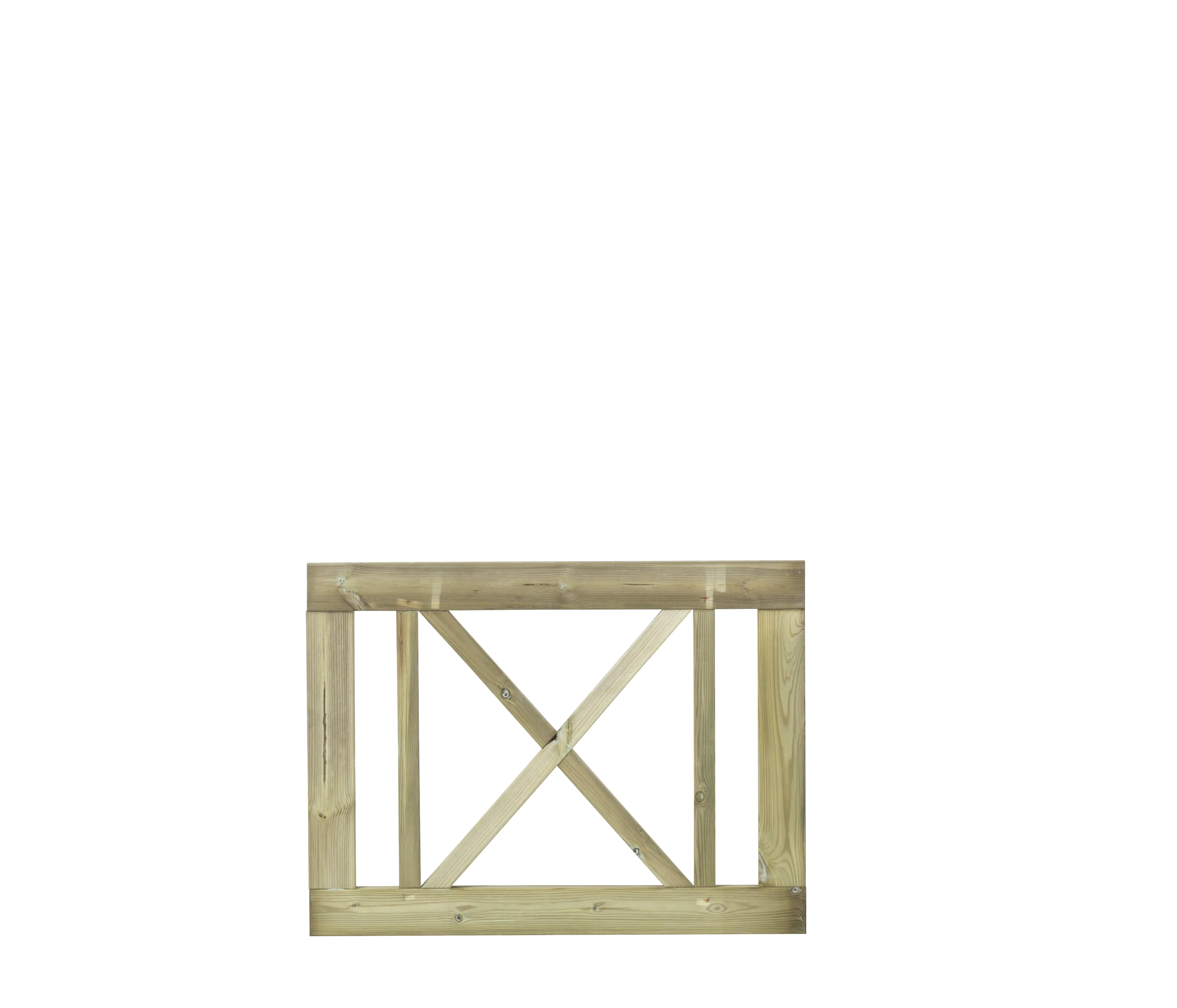 Plus Einzeltor Rom Holz 100 × 75 cm natur