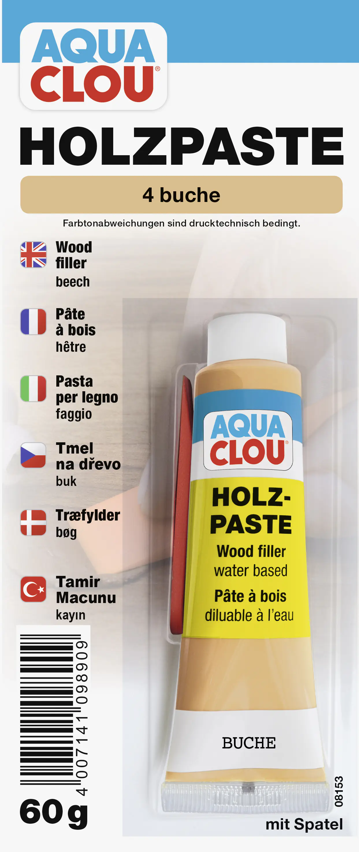 Clou Holzpaste 60 g buche Clou Holzpaste 60 g buche