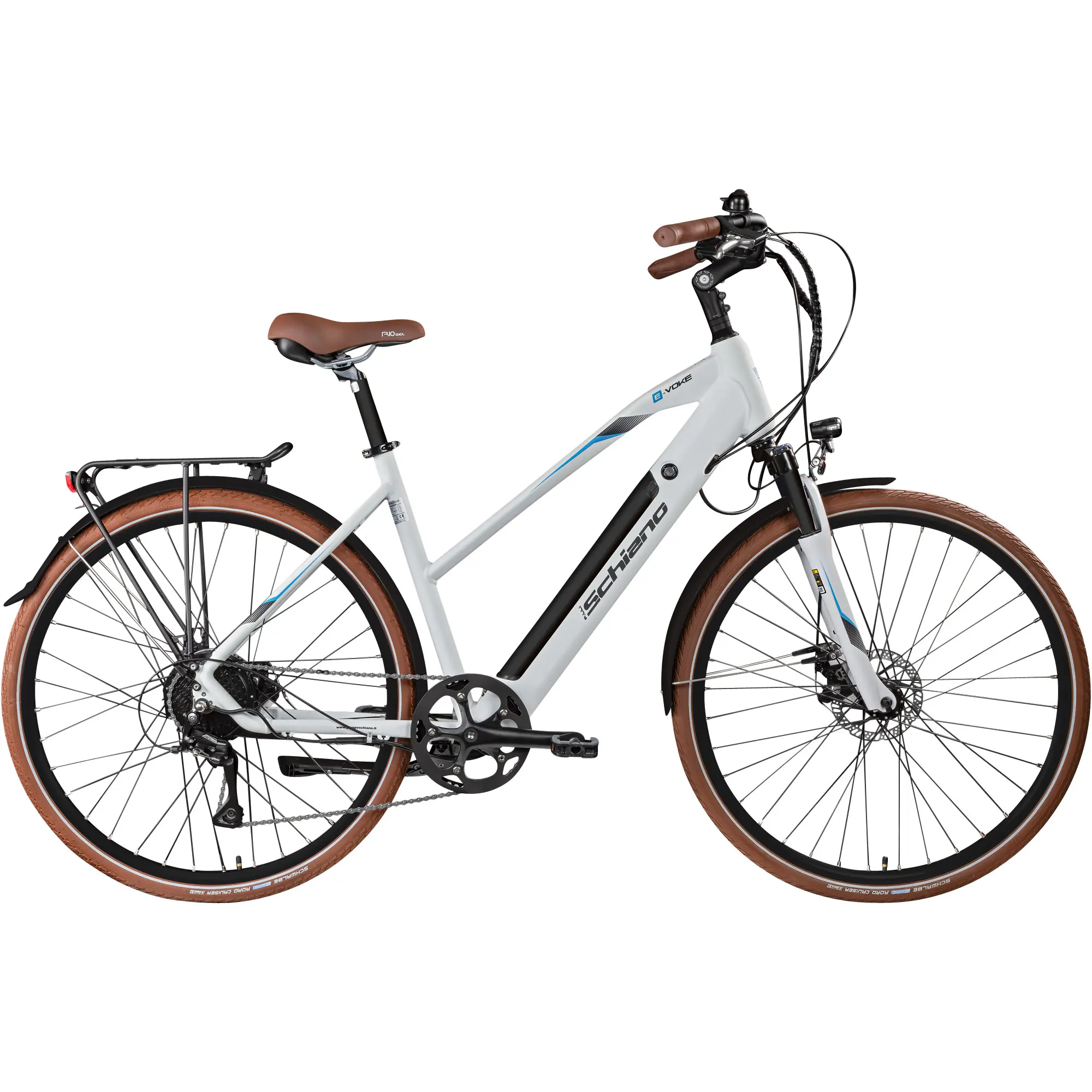 Schiano E-Bike Voke Trekking 28 Zoll 8-Gang 418 Wh weiß Schiano E-Bike Voke Trekking 28 Zoll 8-Gang 418 Wh weiß