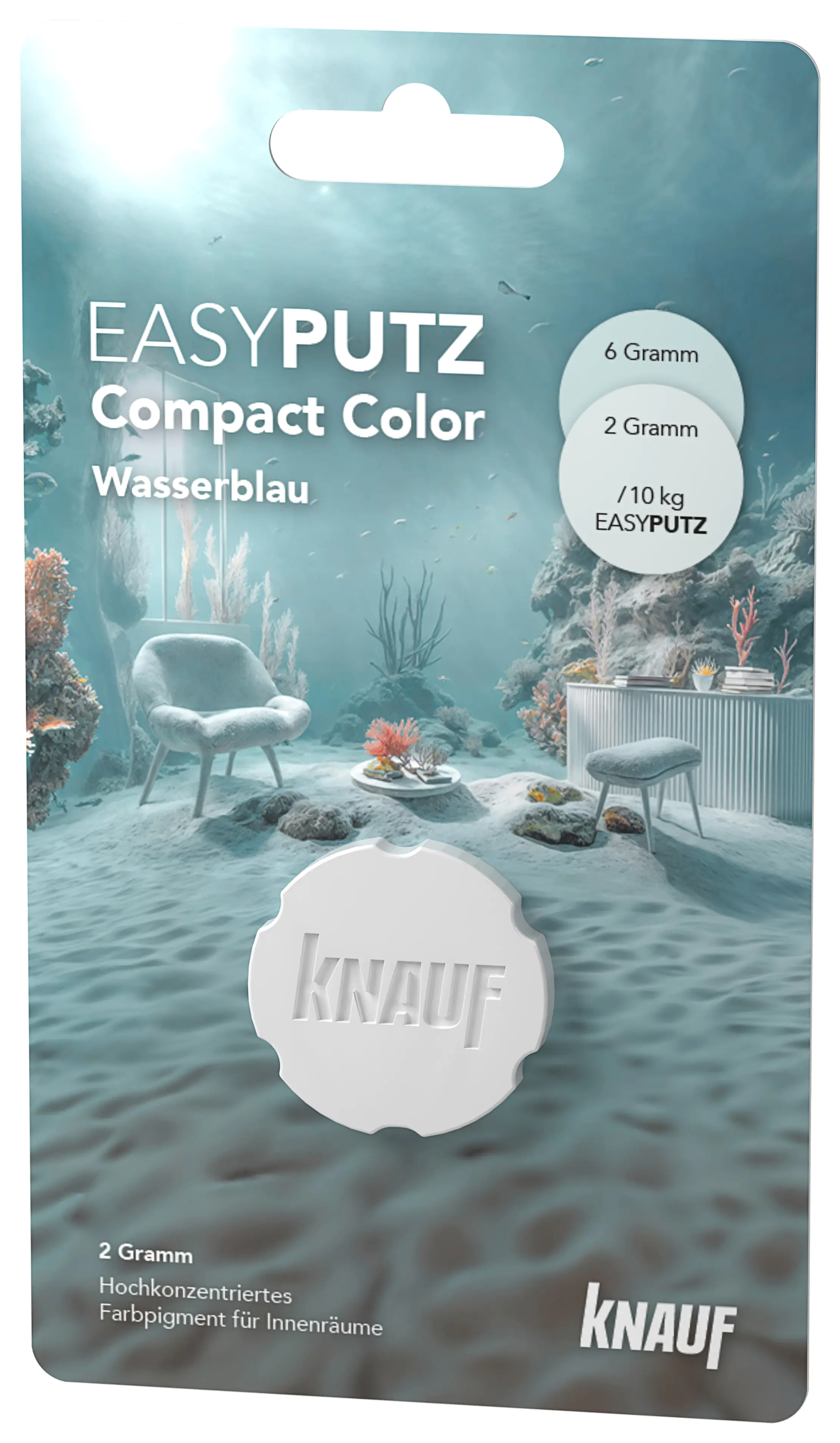 Knauf Farbpigment Compact Color wasserblau 2 g Knauf Farbpigment Compact Color wasserblau 2 g