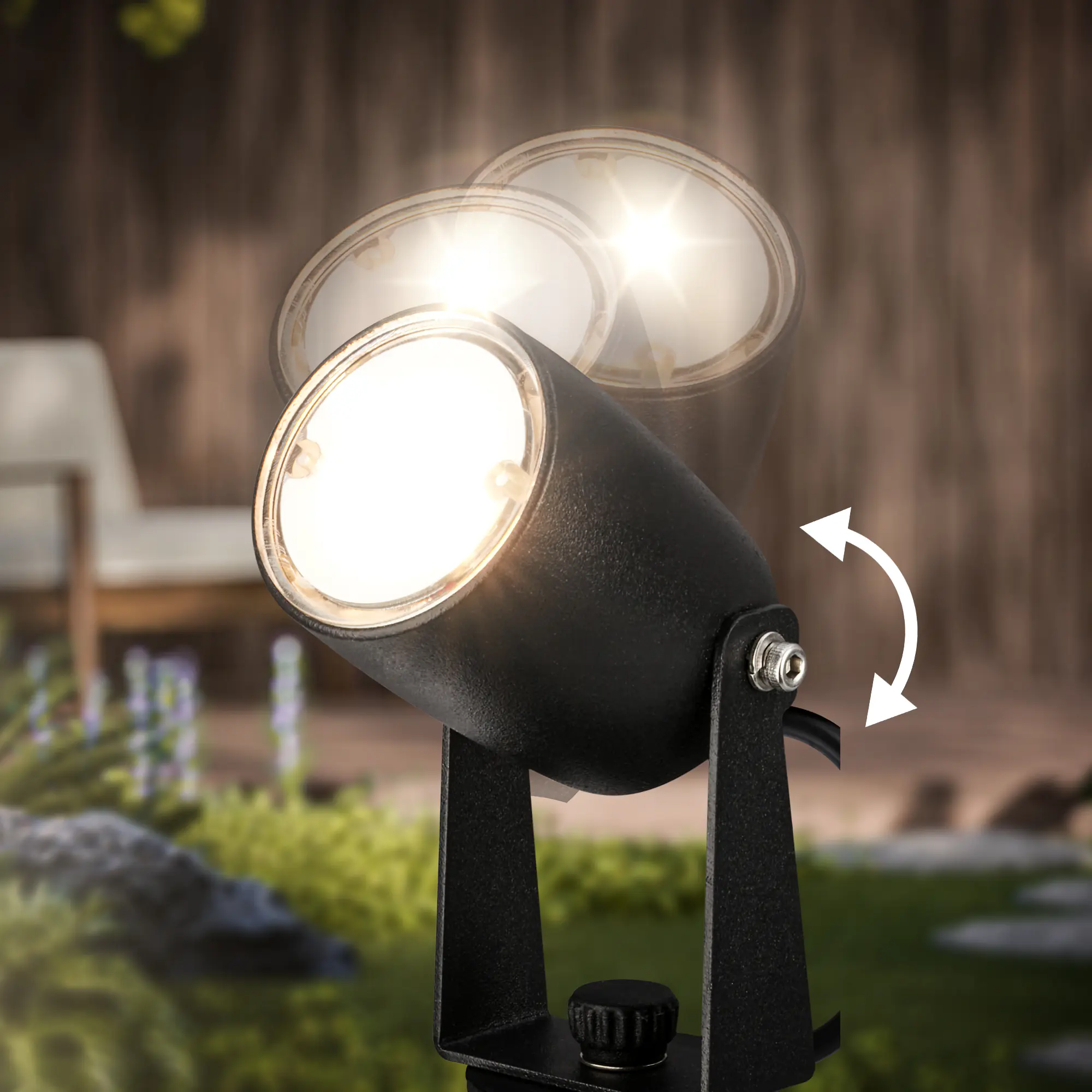 Briloner LED Wegeleuchte Iris Connect to Shine 3er Erweiterungsset 3x2W warmweiß Briloner LED Wegeleuchte Iris Connect to Shine 3er Erweiterungsset 3x2W warmweiß