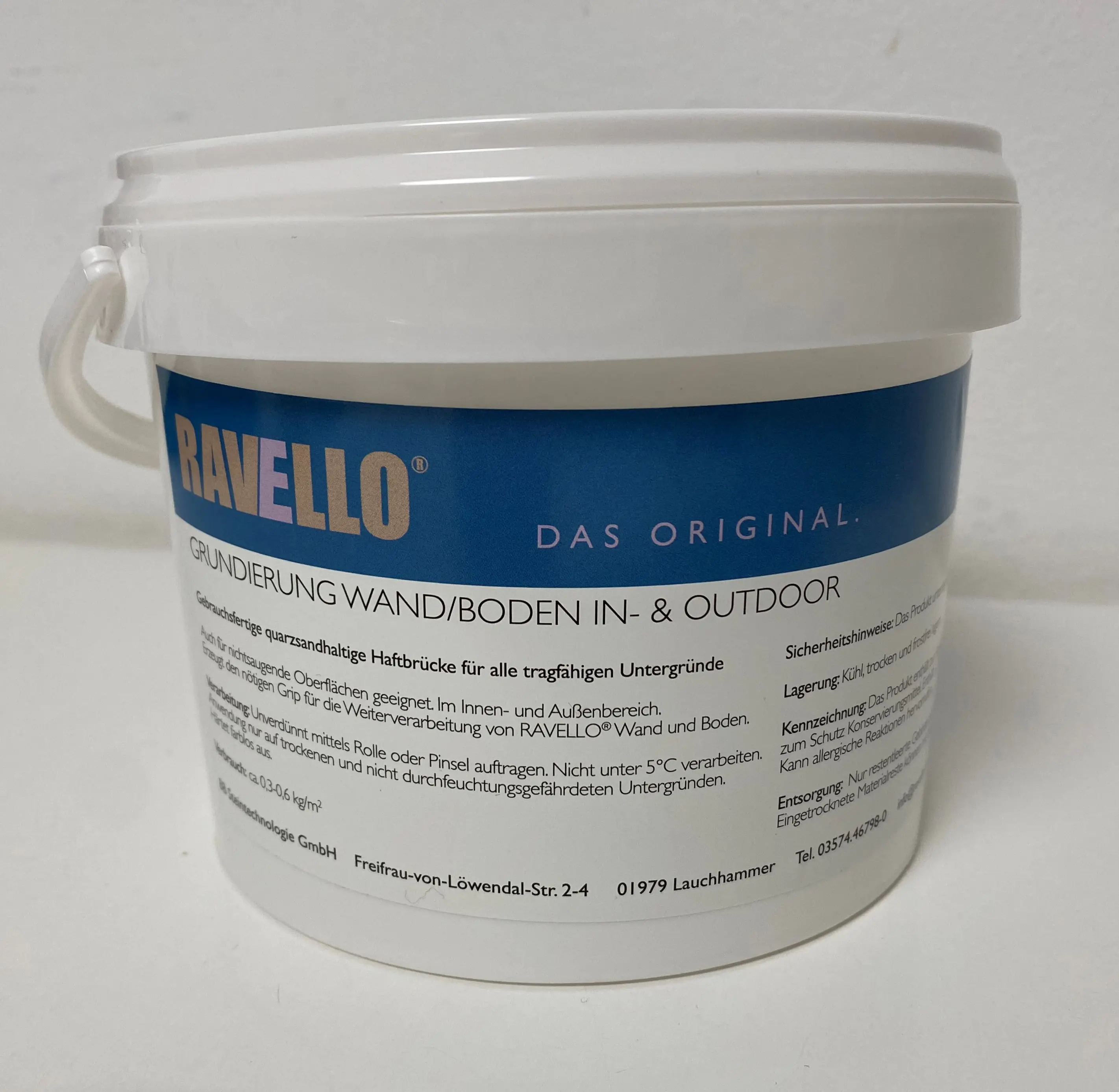 RAVELLO Grundierung Wand & Boden 0,6 kg