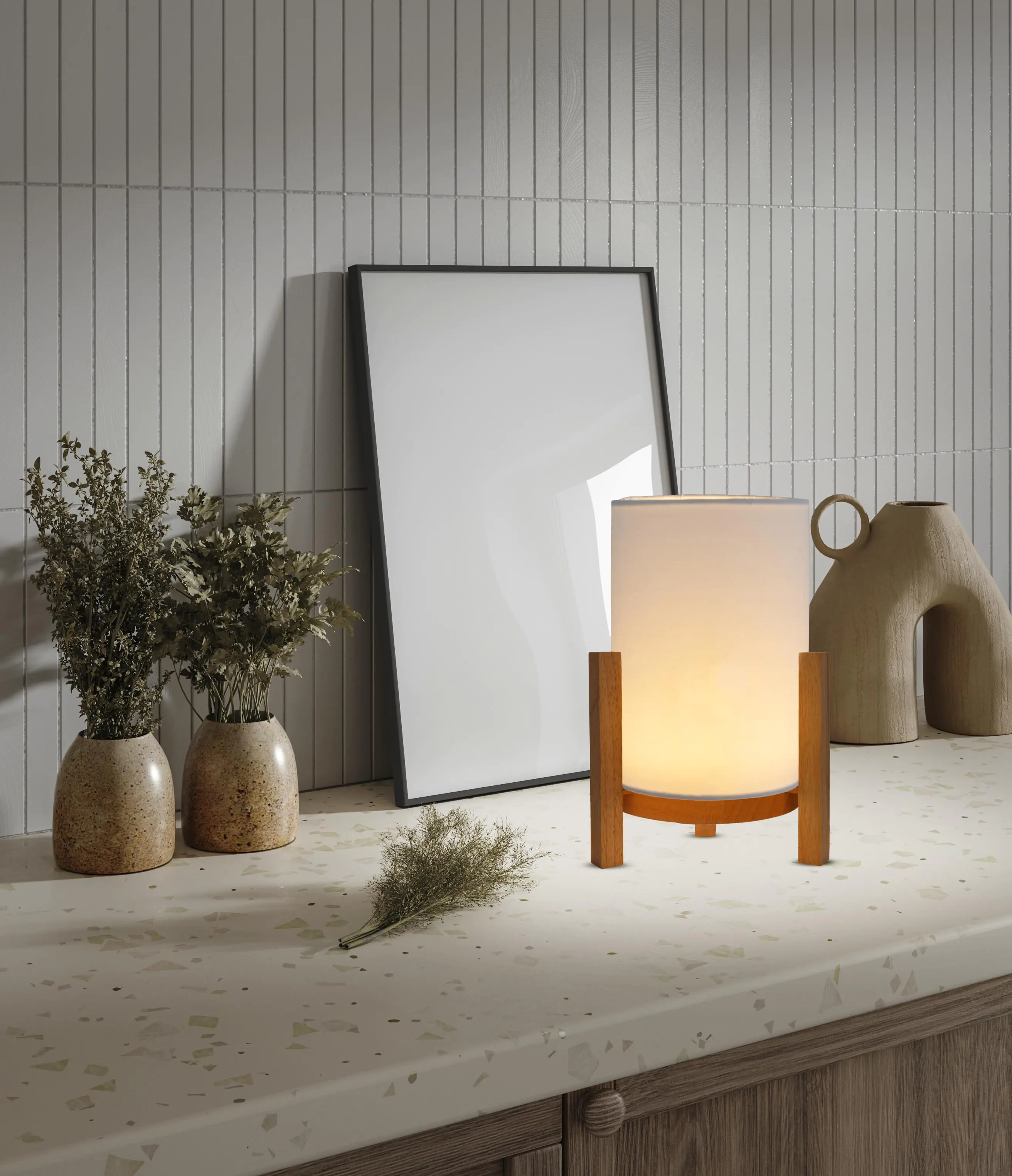 Light & More LED Akku-Tischleuchte Madita weiß dimmbar Light & More LED Akku-Tischleuchte Madita weiß dimmbar