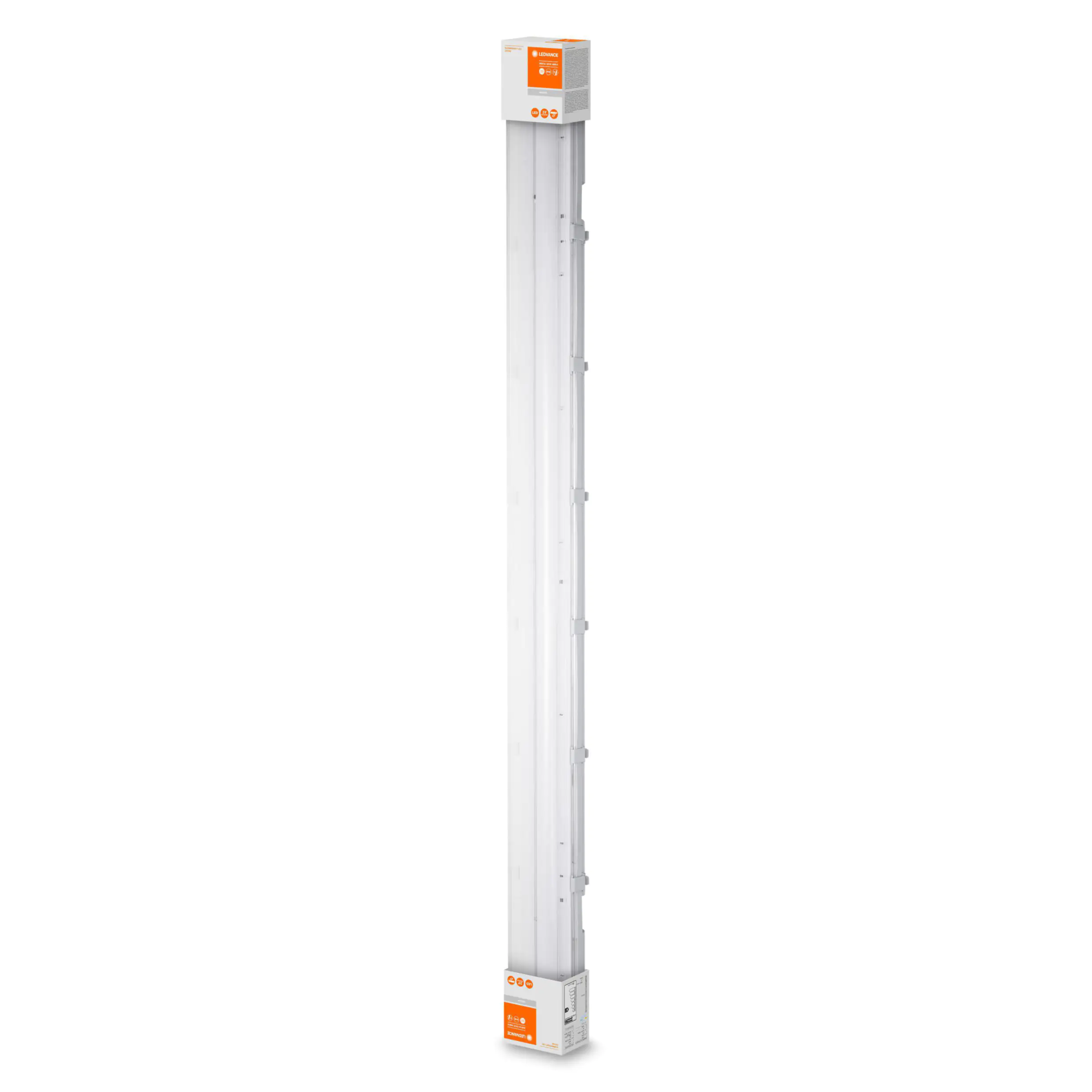 4058075304024_1 Ledvance LED-Feuchtraumleuchte Submarine 2x19W 156,1 cm, grau, 2-flammig