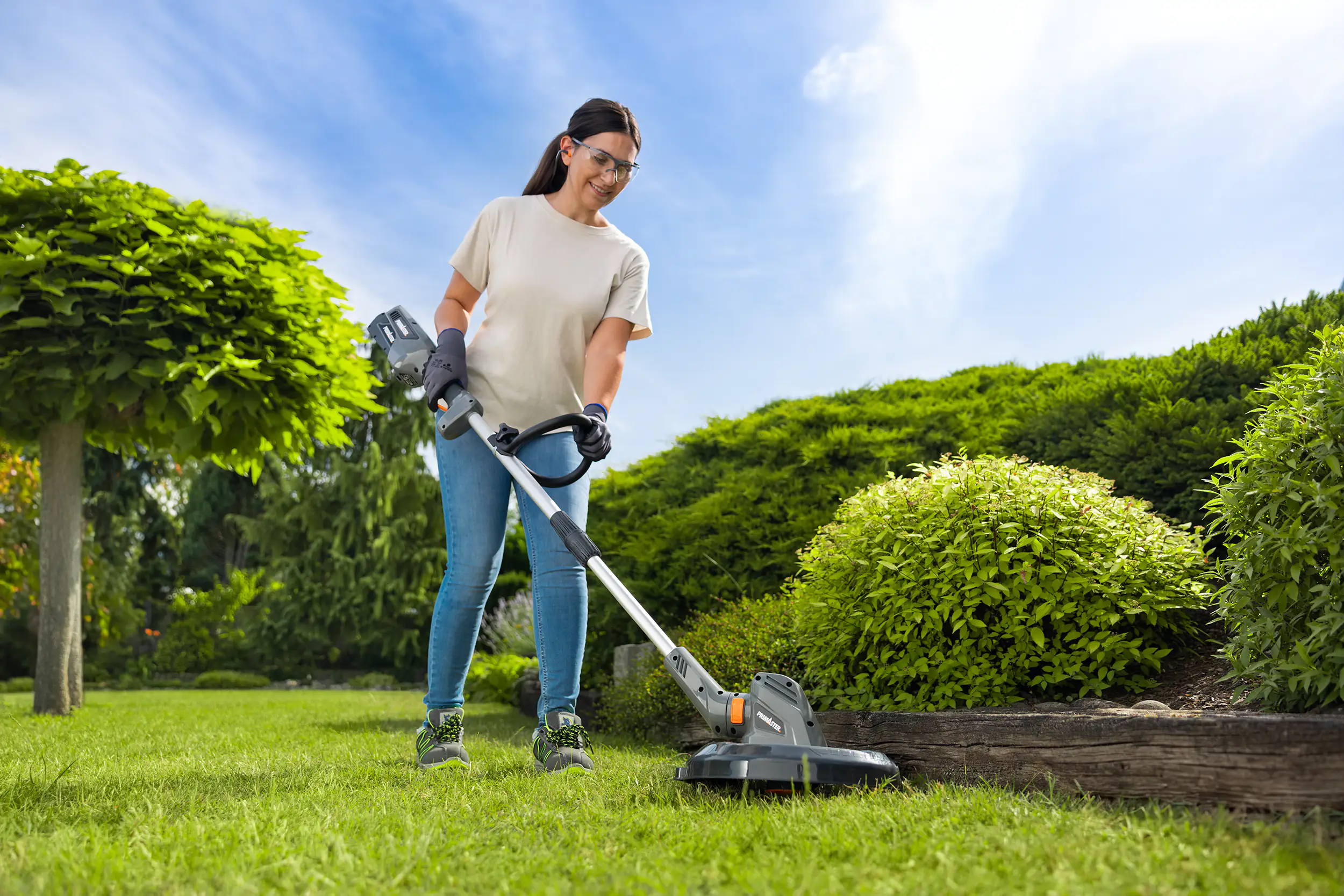 Primaster Akku-Trimmer PMAT 40 V ohne Akku und Ladegerät Primaster Akku-Trimmer PMAT 40 V ohne Akku und Ladegerät