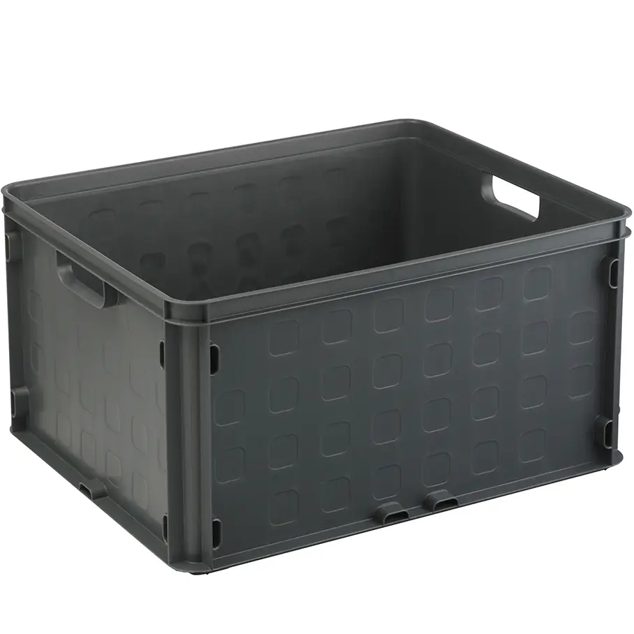 Sunware geschlossene Aufbewahrungsbox Square 52L anthrazit 50 x 40 x 26 cm