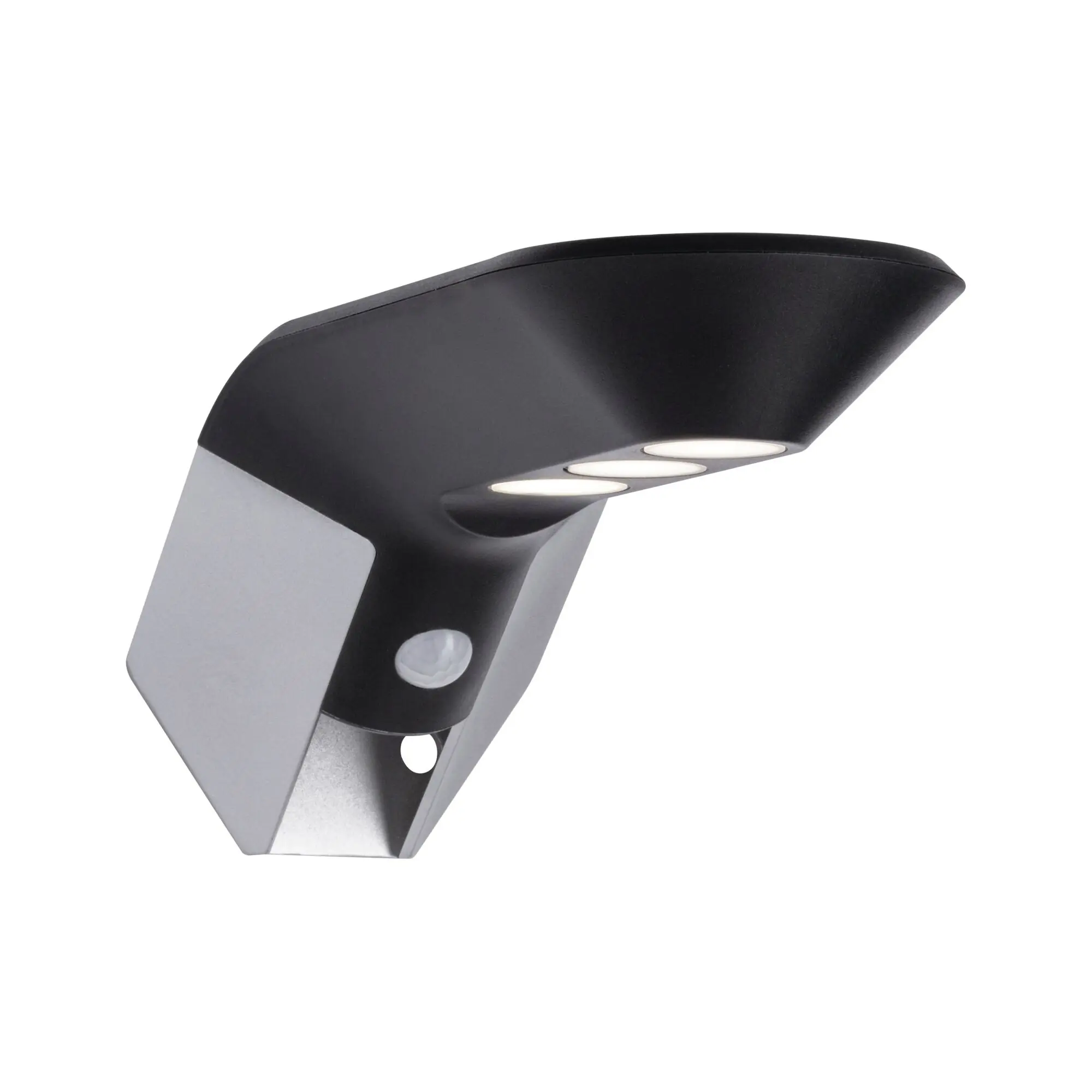 Paulmann LED Solar-Wandleuchte Soley anthrazit warmweiß Bewegungsmelder