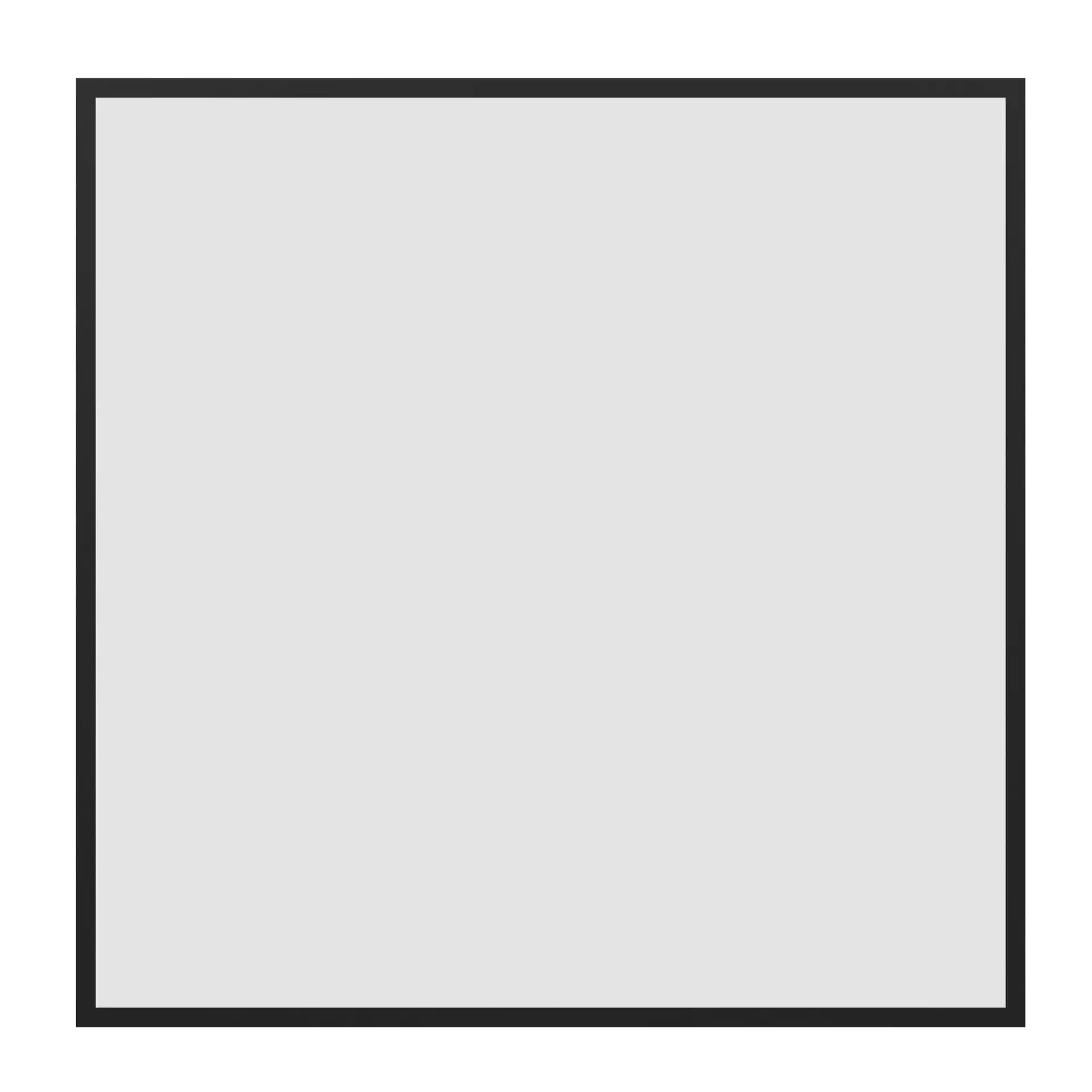 Eglo LED Deckenleuchte Moradillo schwarz 59,5 x 59,5 cm warmweiß-kaltweiß