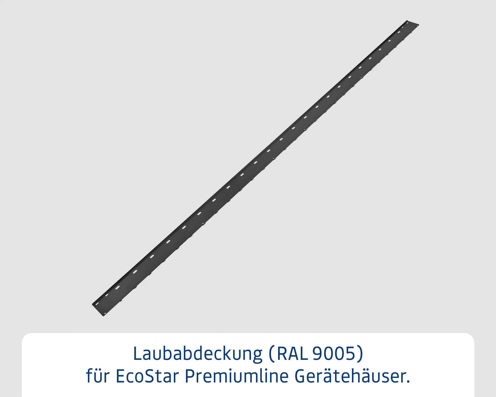EcoStar Laubabdeckung für Regenrinne Satteldach Typ 2/3 EcoStar Laubabdeckung für Regenrinne Satteldach Typ 2/3