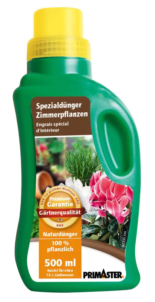 Primaster Zimmerpflanzen-Spezialdünger 500 ml Primaster Zimmerpflanzen-Spezialdünger 500 ml