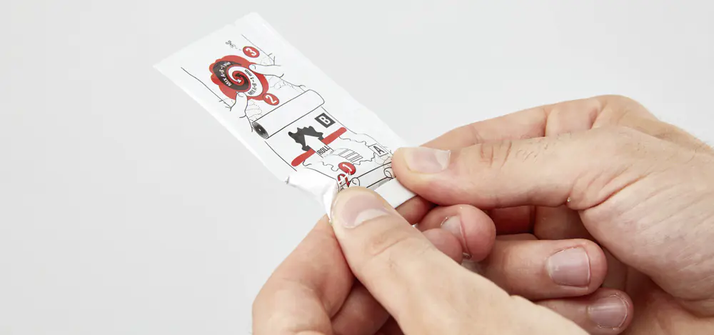 Fischer Klebehaken Aufhängen, ohne zu bohren