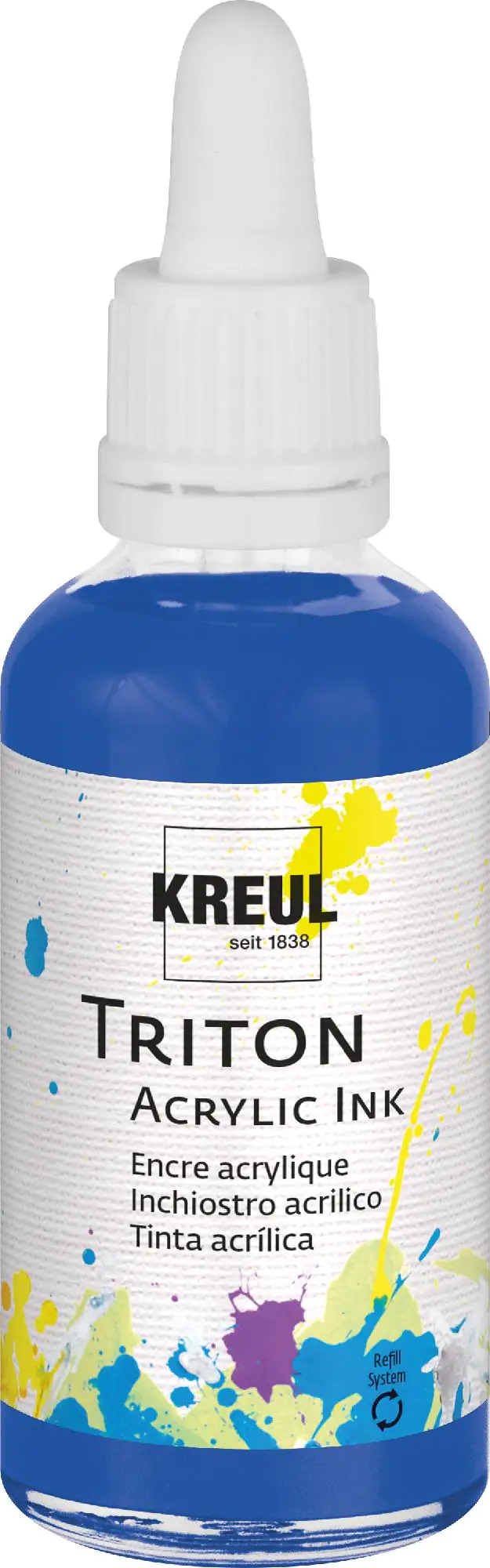 Kreul Triton Acrylic Ink ultramarinblau 50 ml
