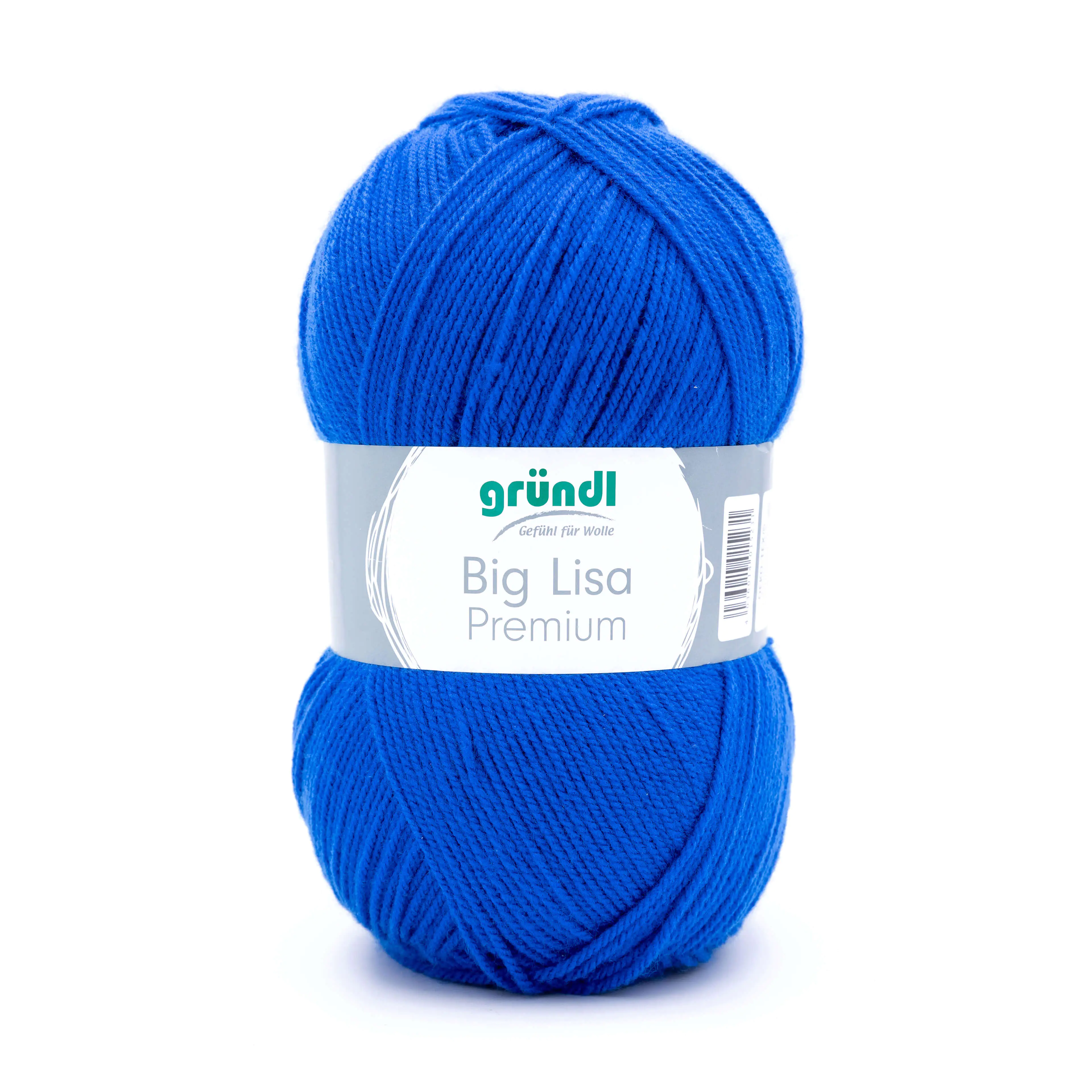 Gründl Wolle Big Lisa Premium 250 g royalblau