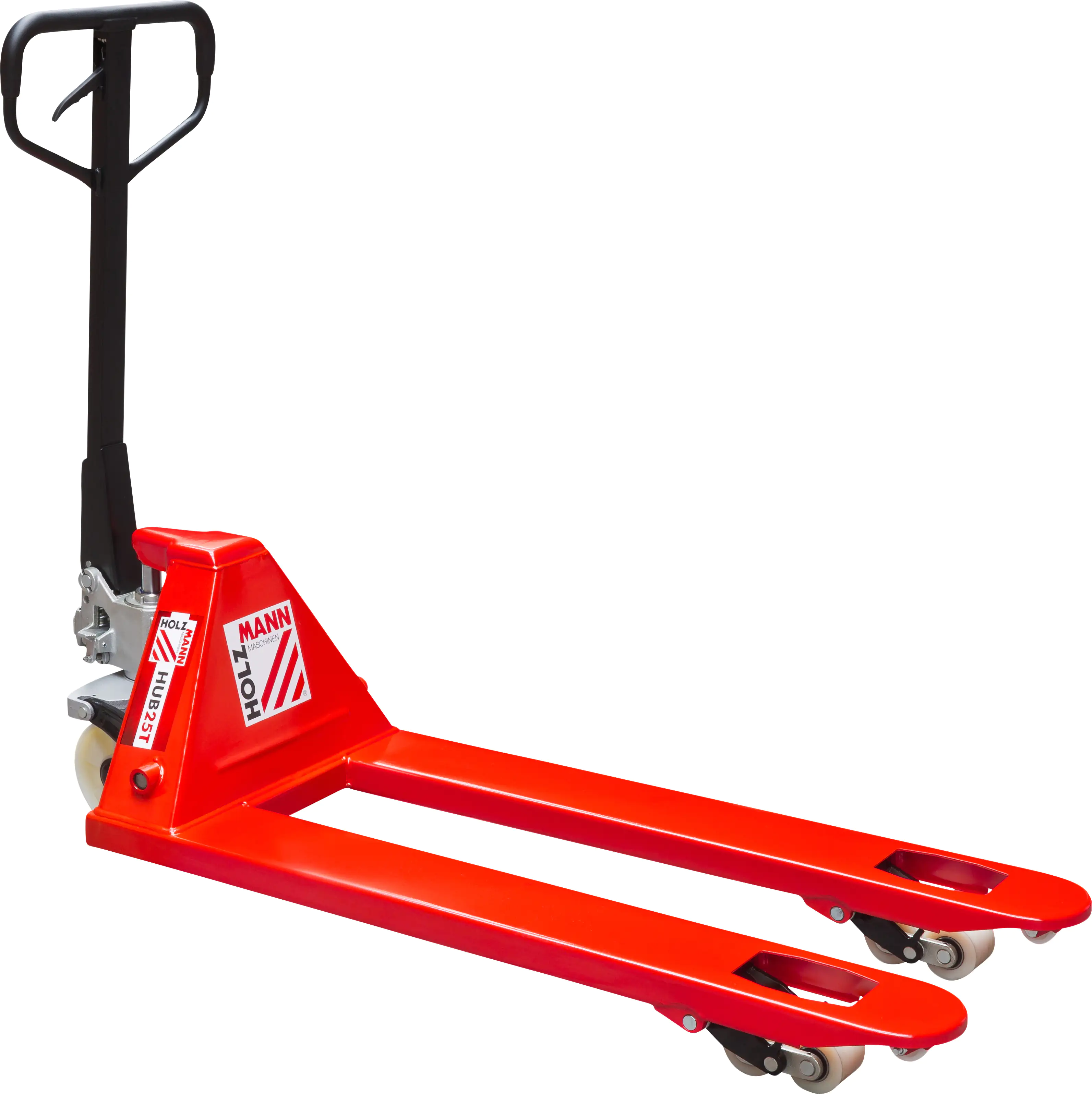 Holzmann Hubwagen HUB25T Tandembereifung & Einfahrrolle