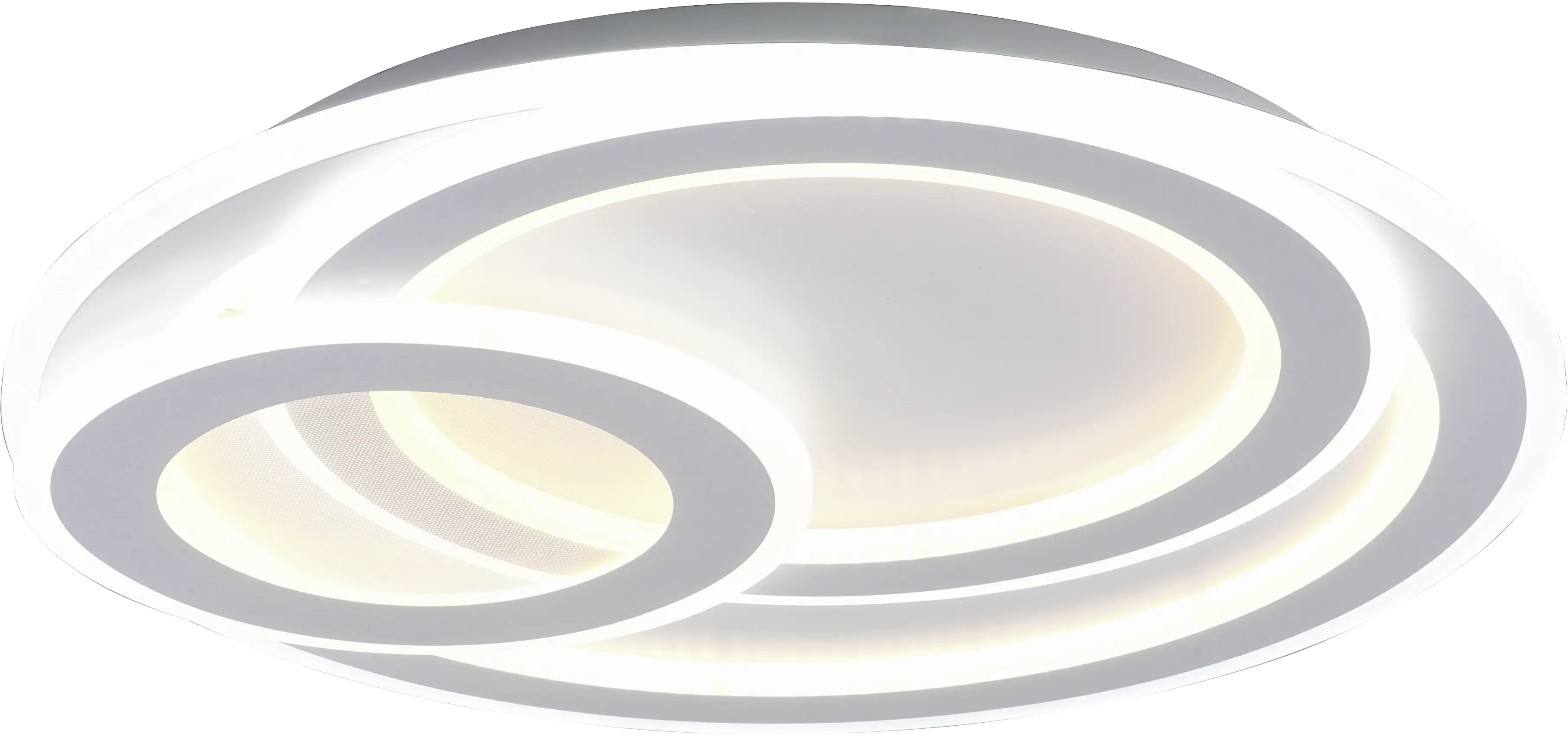 Trio Leuchten LED Deckenleuchte Mita weiß-matt Ø 51,5 cm dimmbar